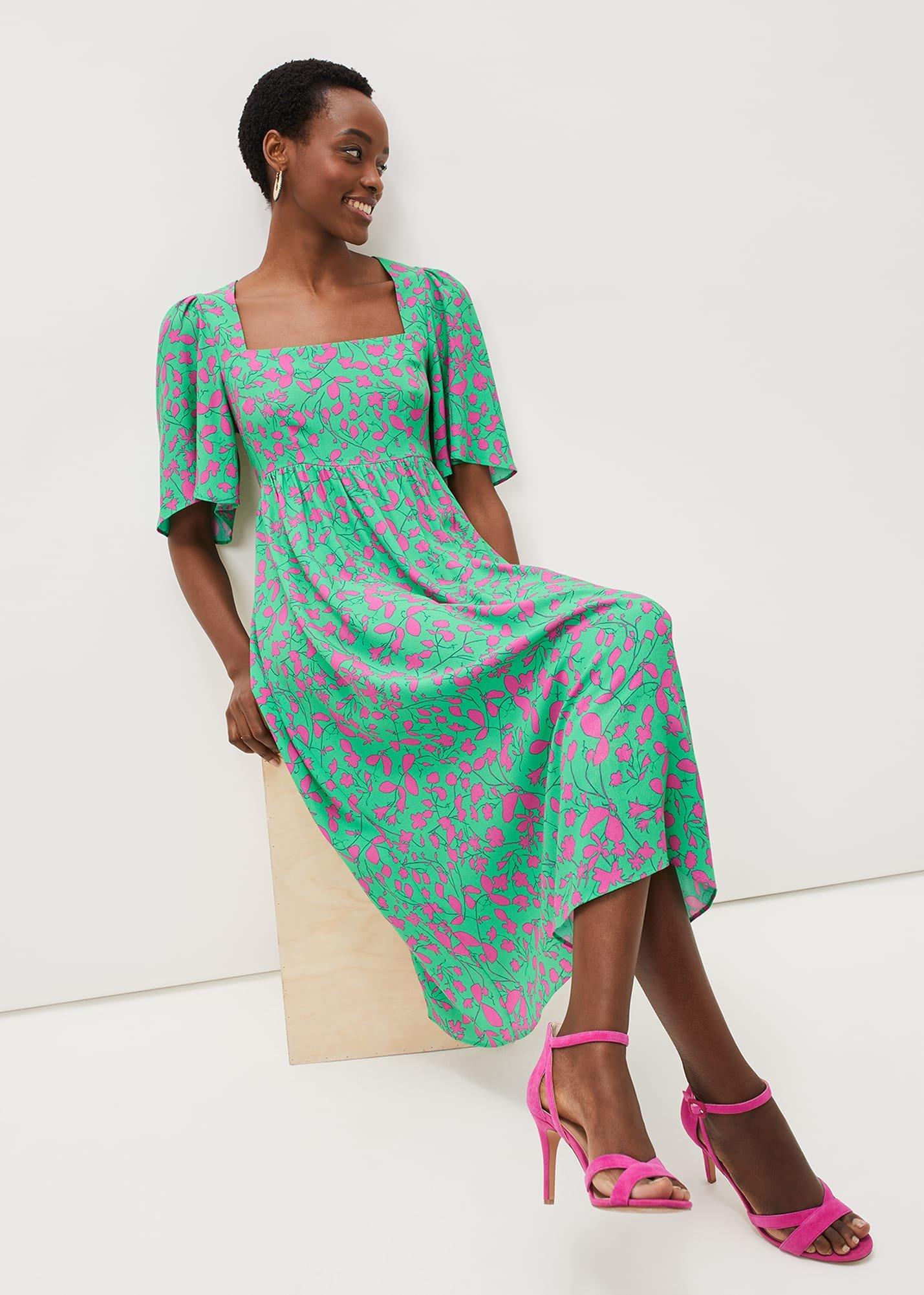 Ayesha Floral Midaxi Dress