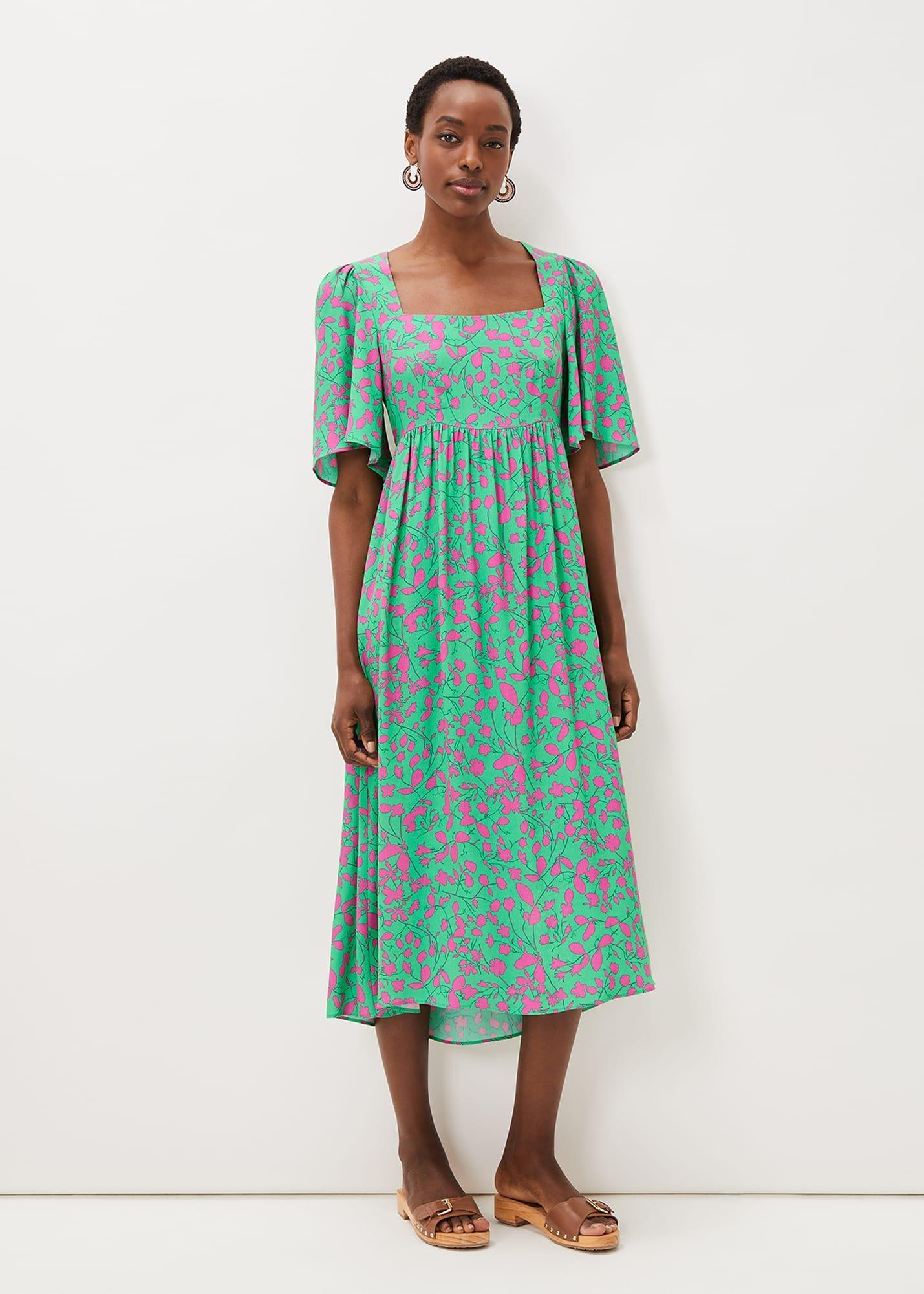 Ayesha Floral Midaxi Dress