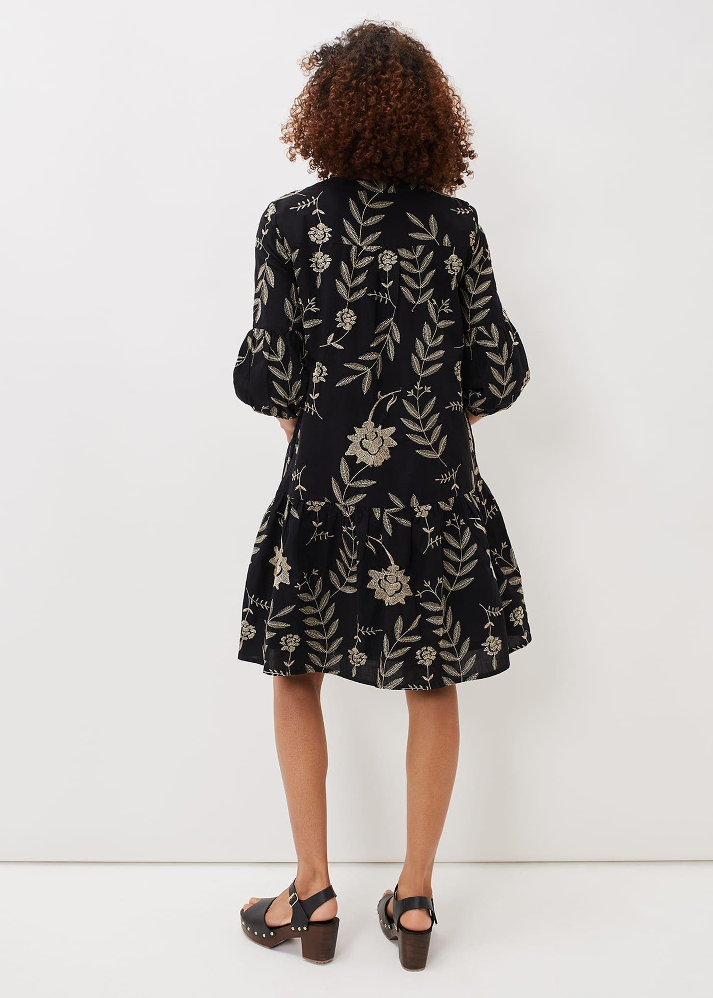 Gina Embroidered Dress