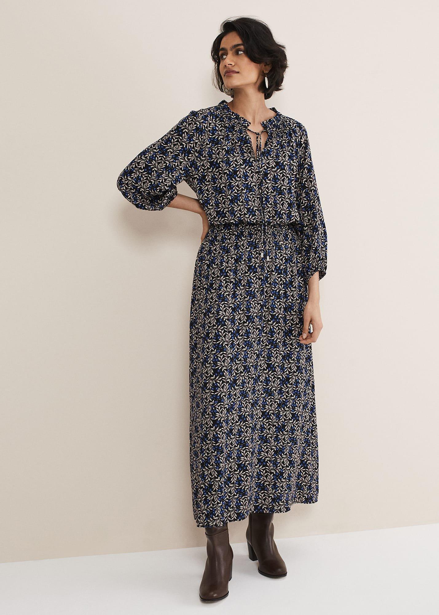 Phillipa Poppy Midi Dress