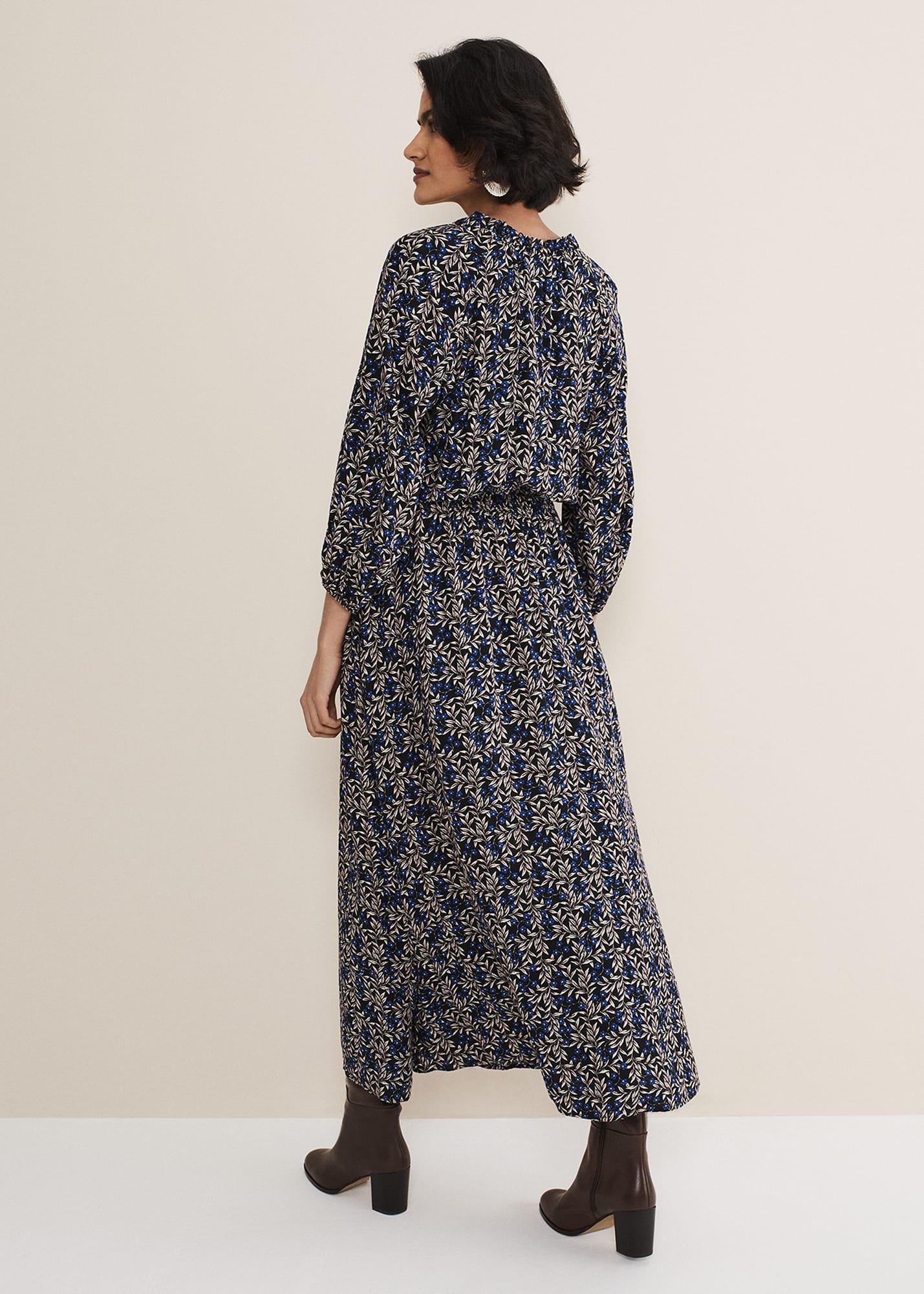 Phillipa Poppy Midi Dress