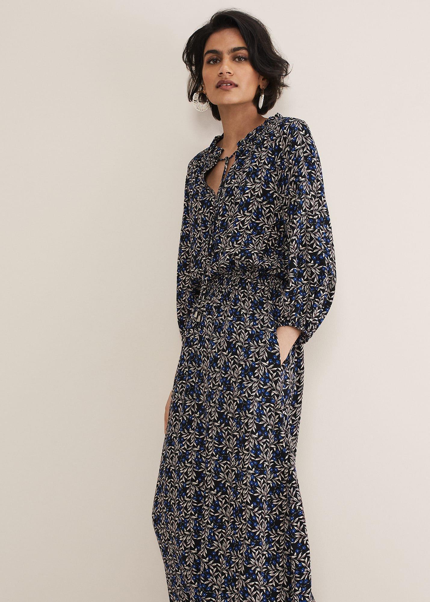 Phillipa Poppy Midi Dress