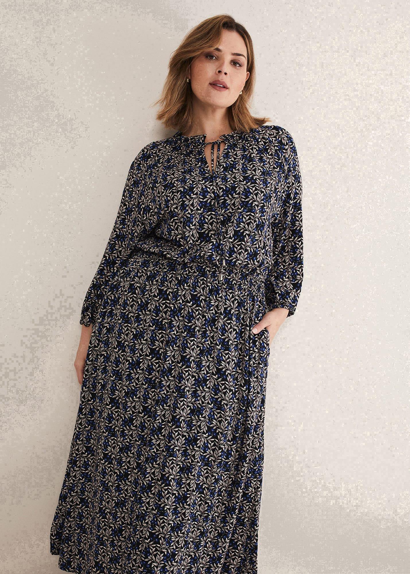 Phillipa Poppy Midi Dress