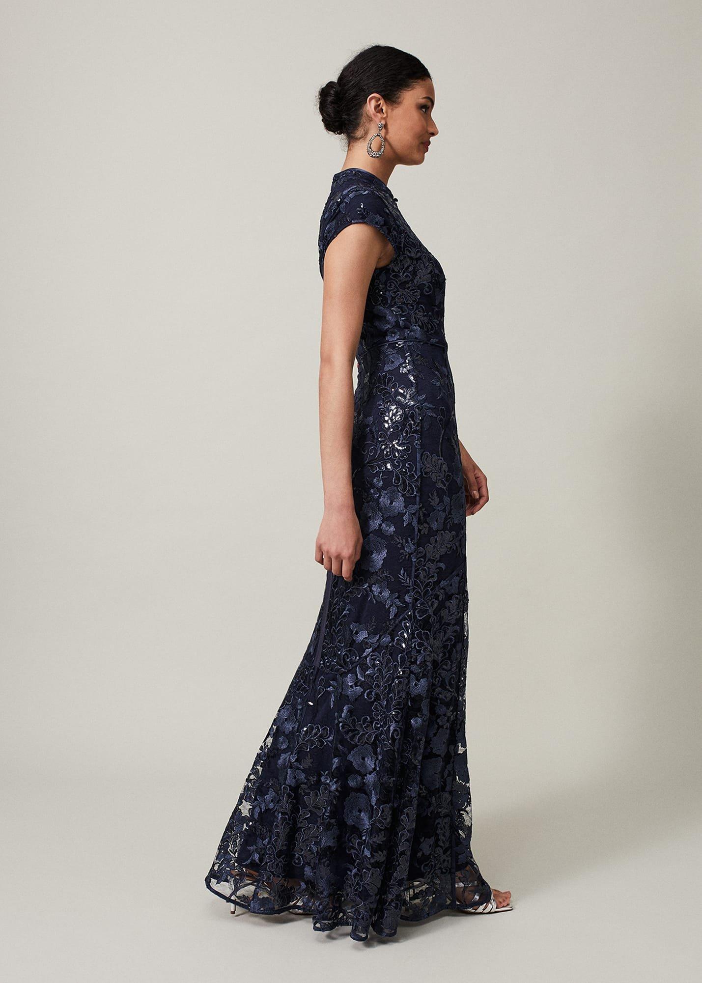 Sofia Embroidered Sequin Dress