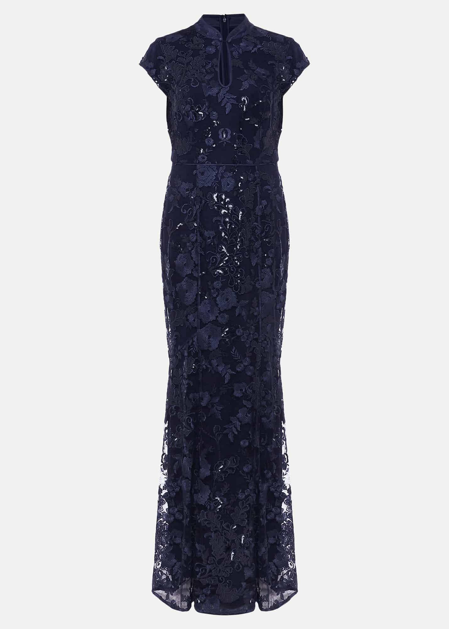 Sofia Embroidered Sequin Dress