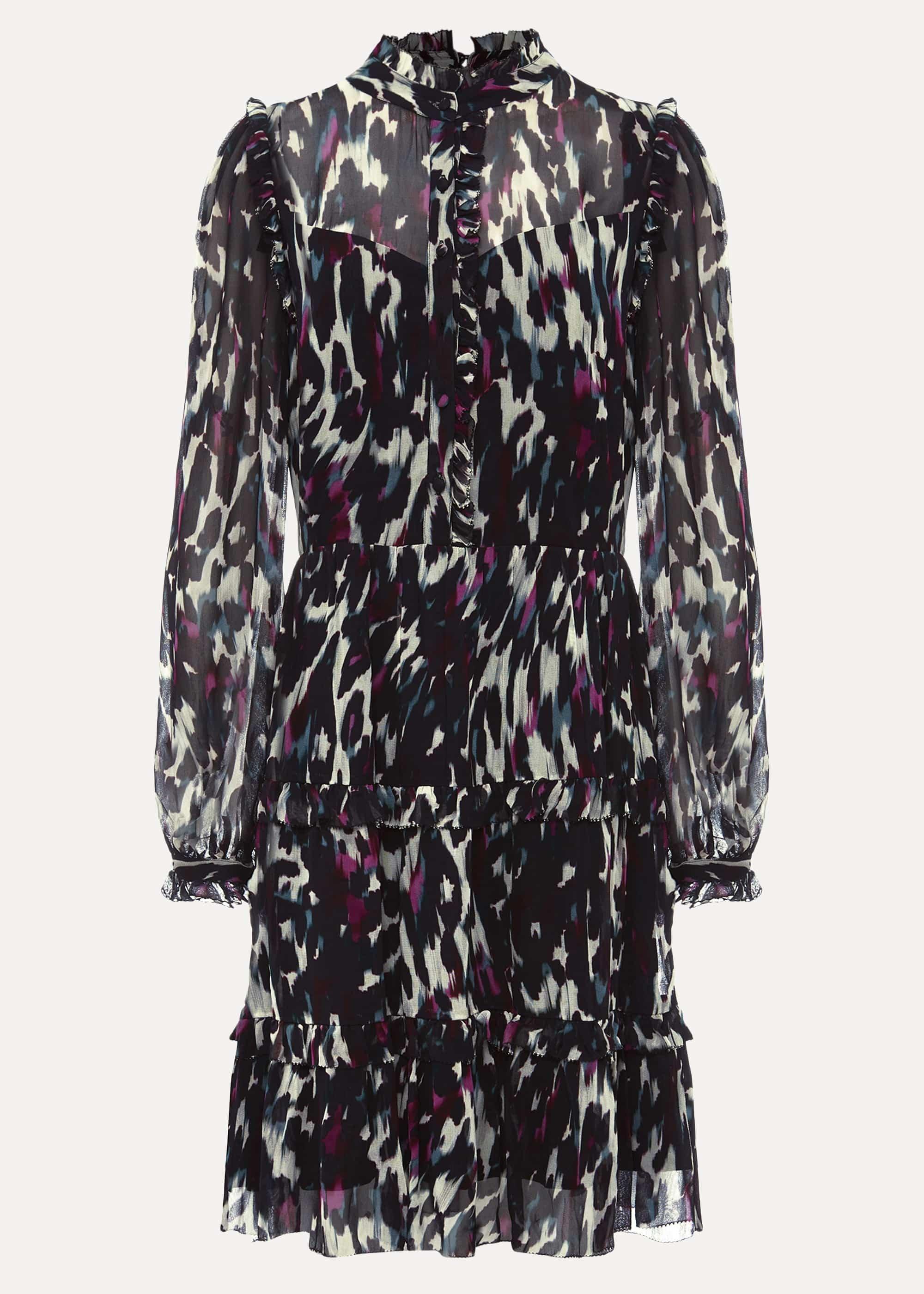 Millicent Print Tiered Dress