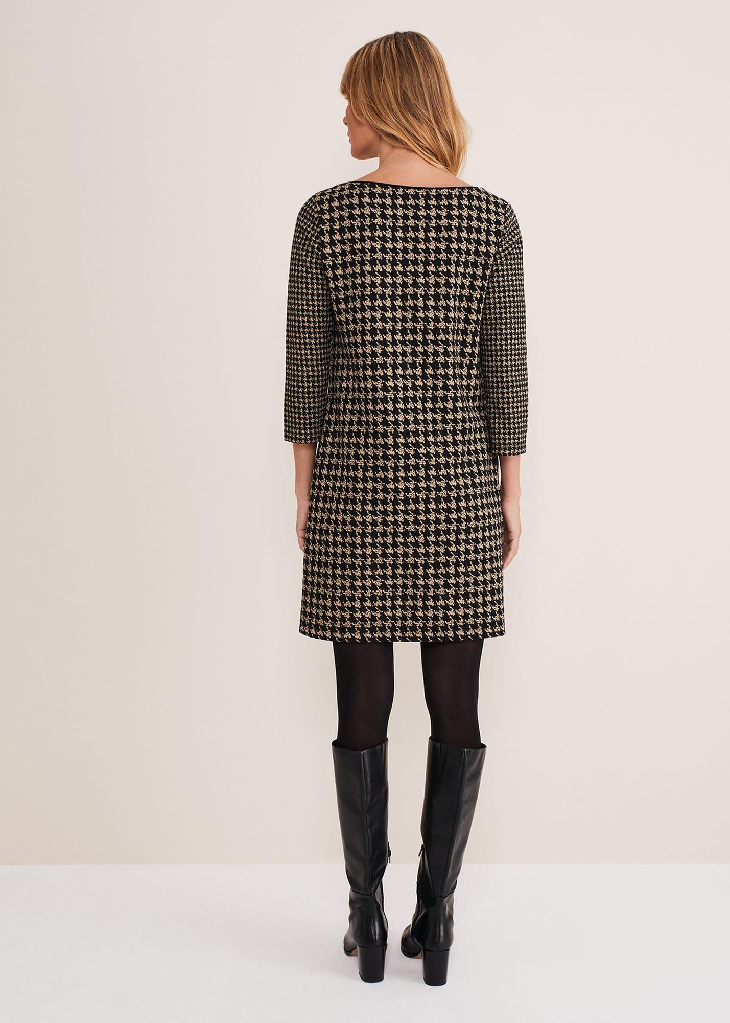 Lenia Check Dress
