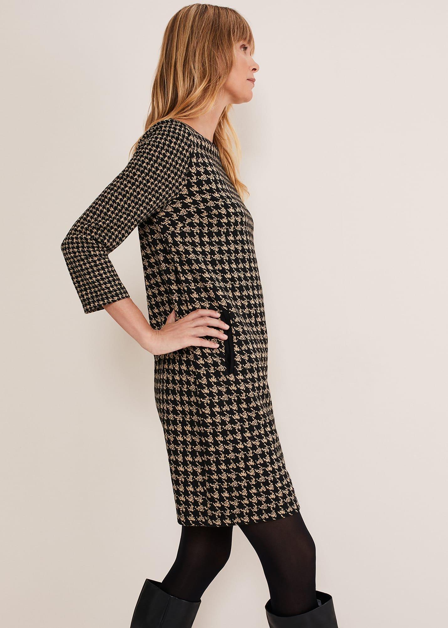 Lenia Check Dress