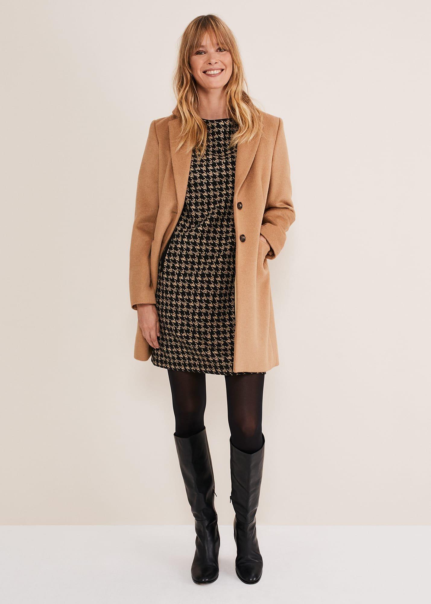 Lenia Check Dress