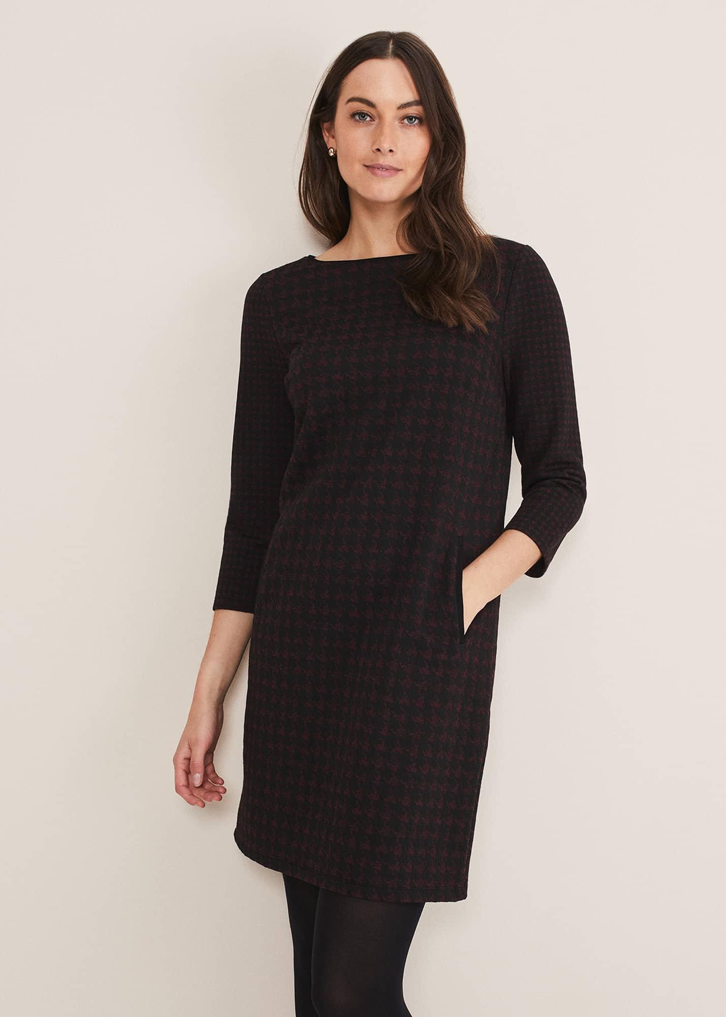 Lenia Check Dress