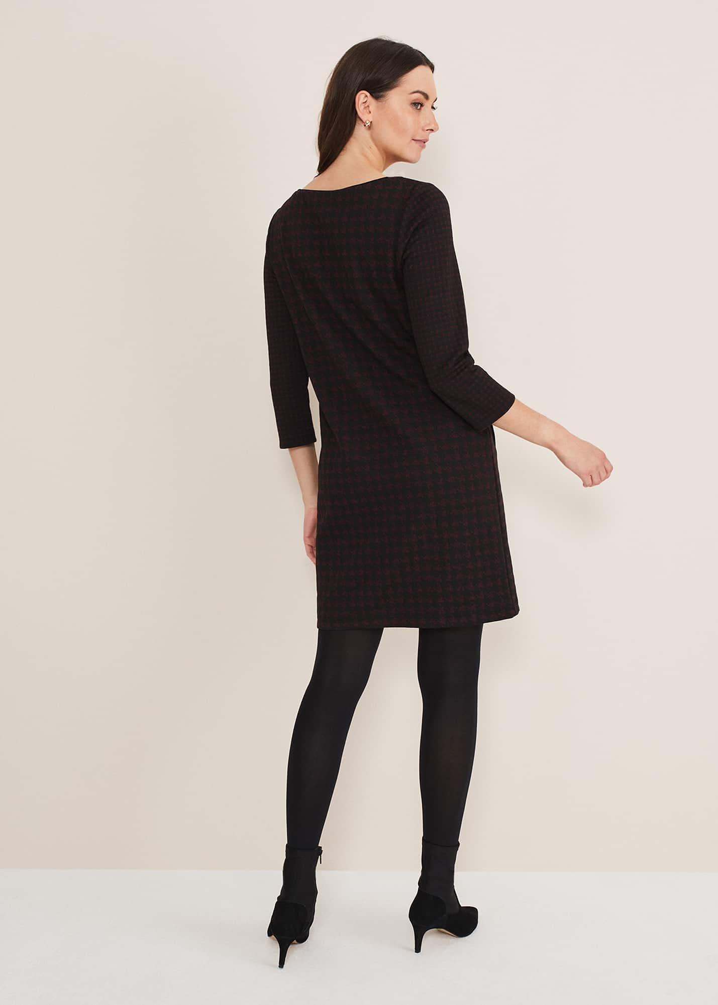 Lenia Check Dress