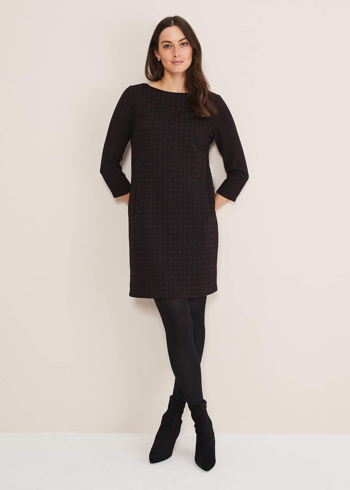 Lenia Check Dress