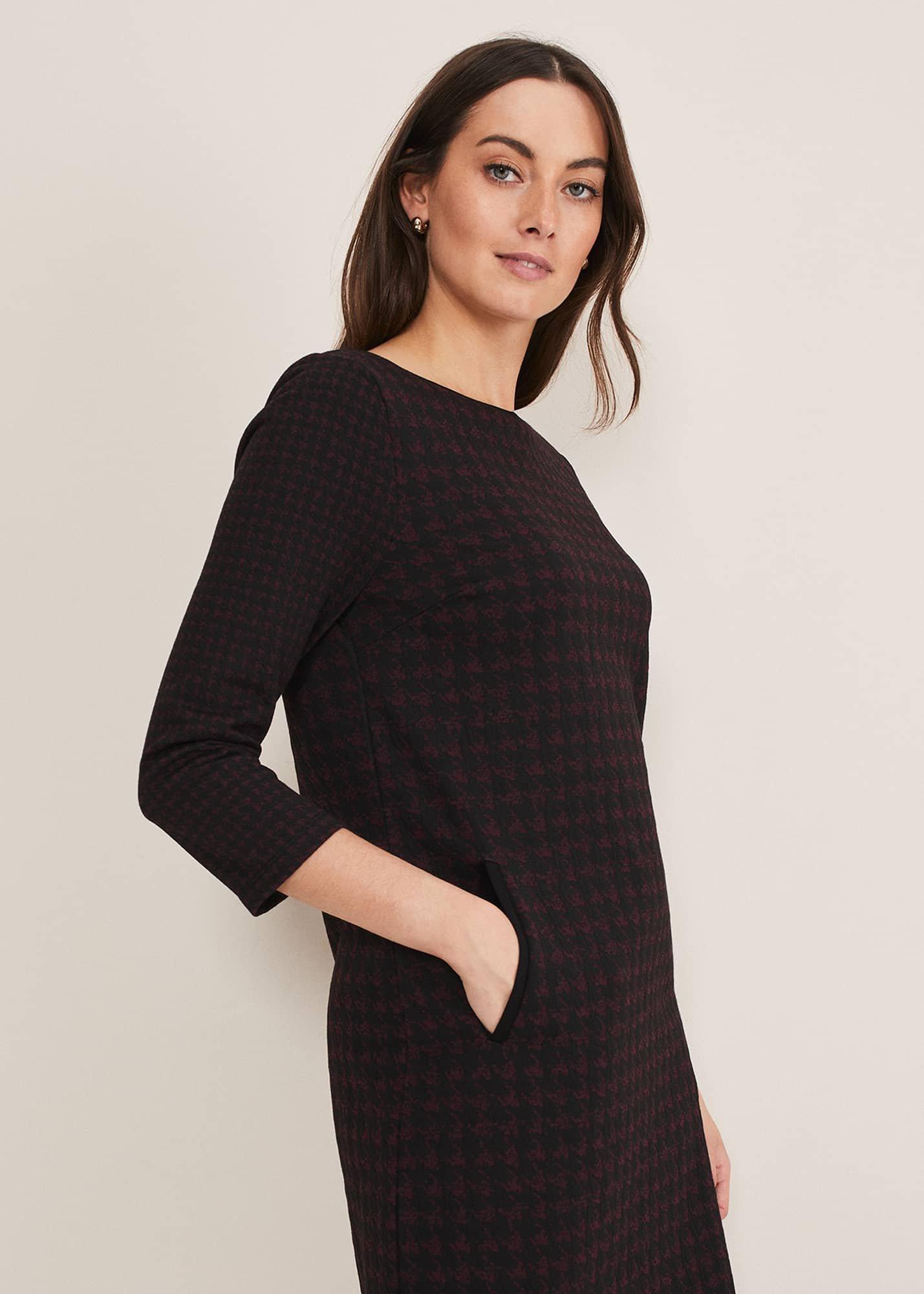 Lenia Check Dress