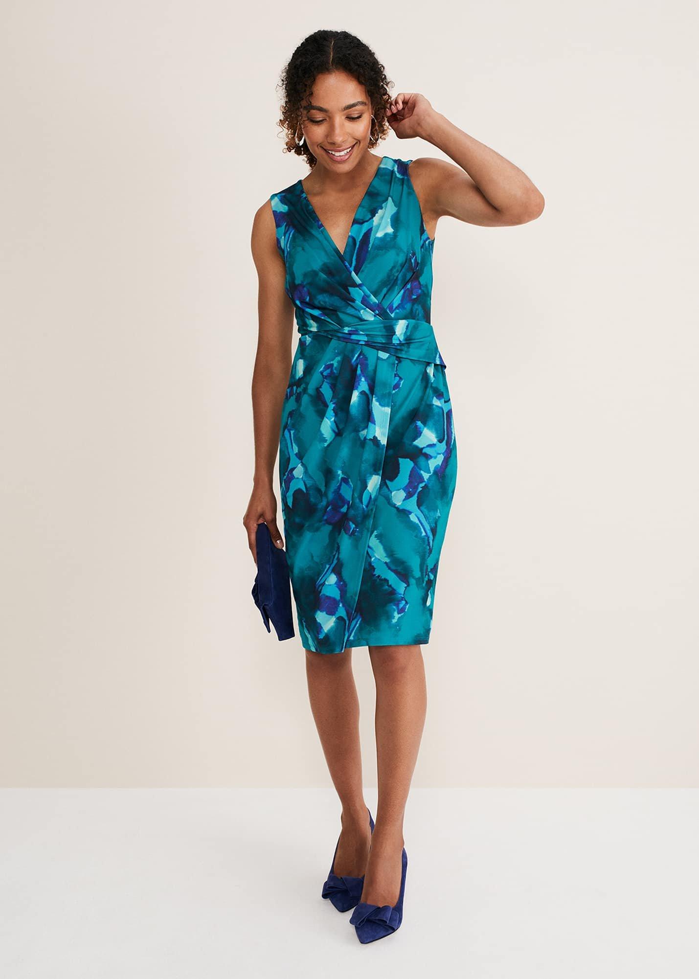 Corrin Print Jackie Dress