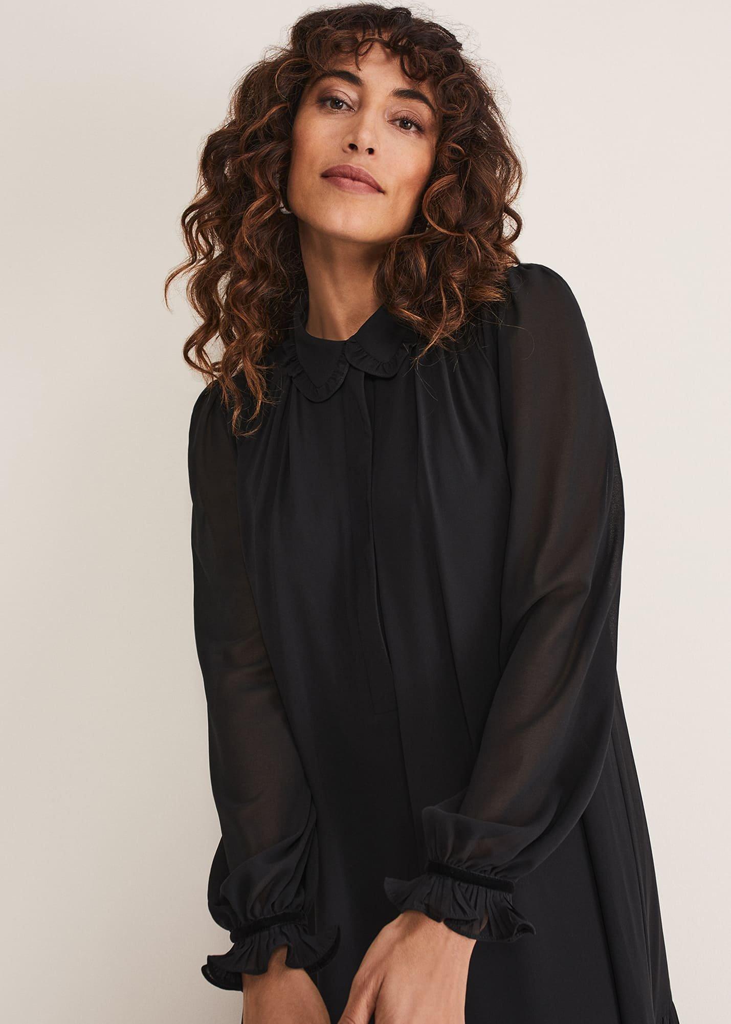 April Pleat Dress
