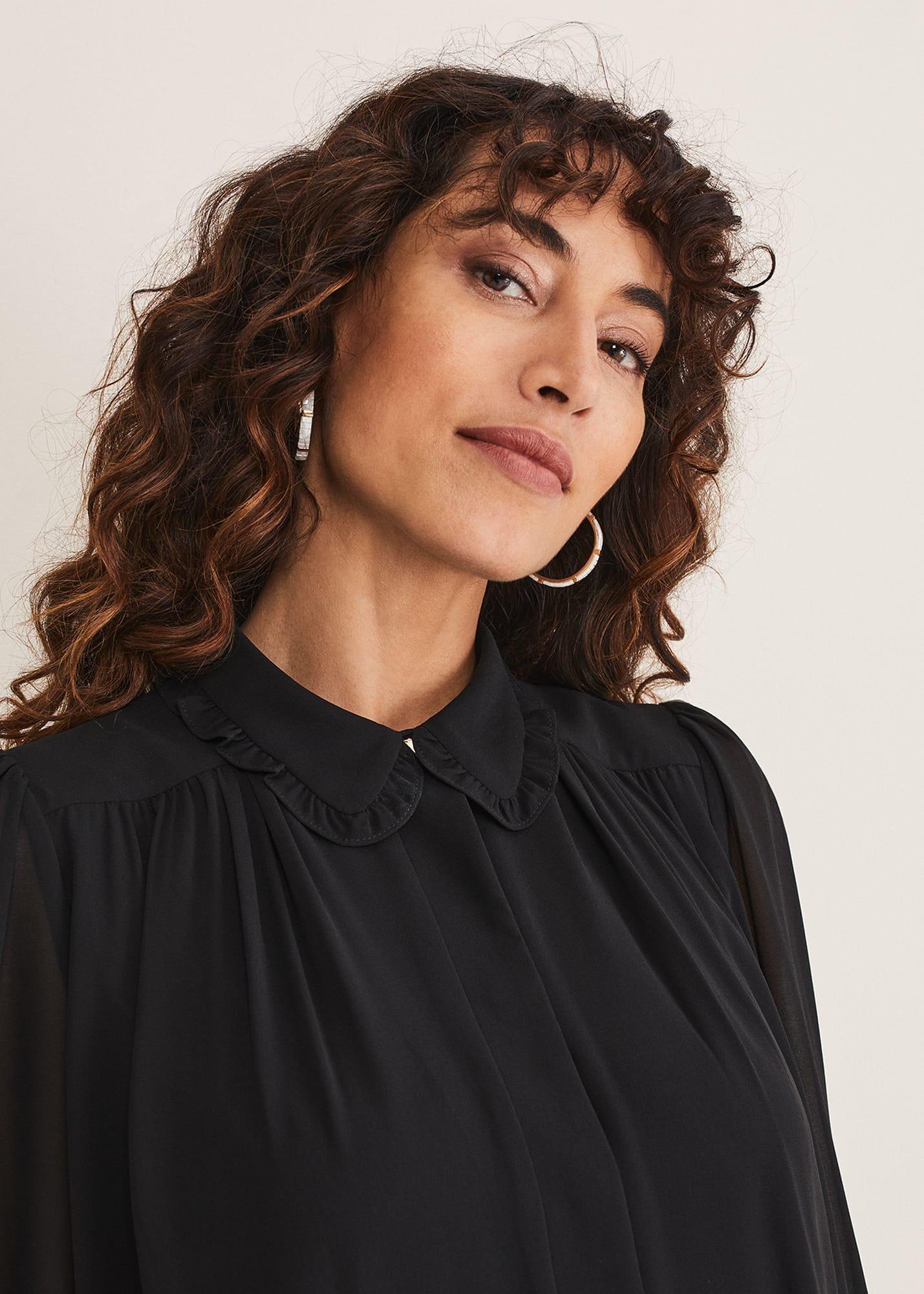 April Pleat Dress