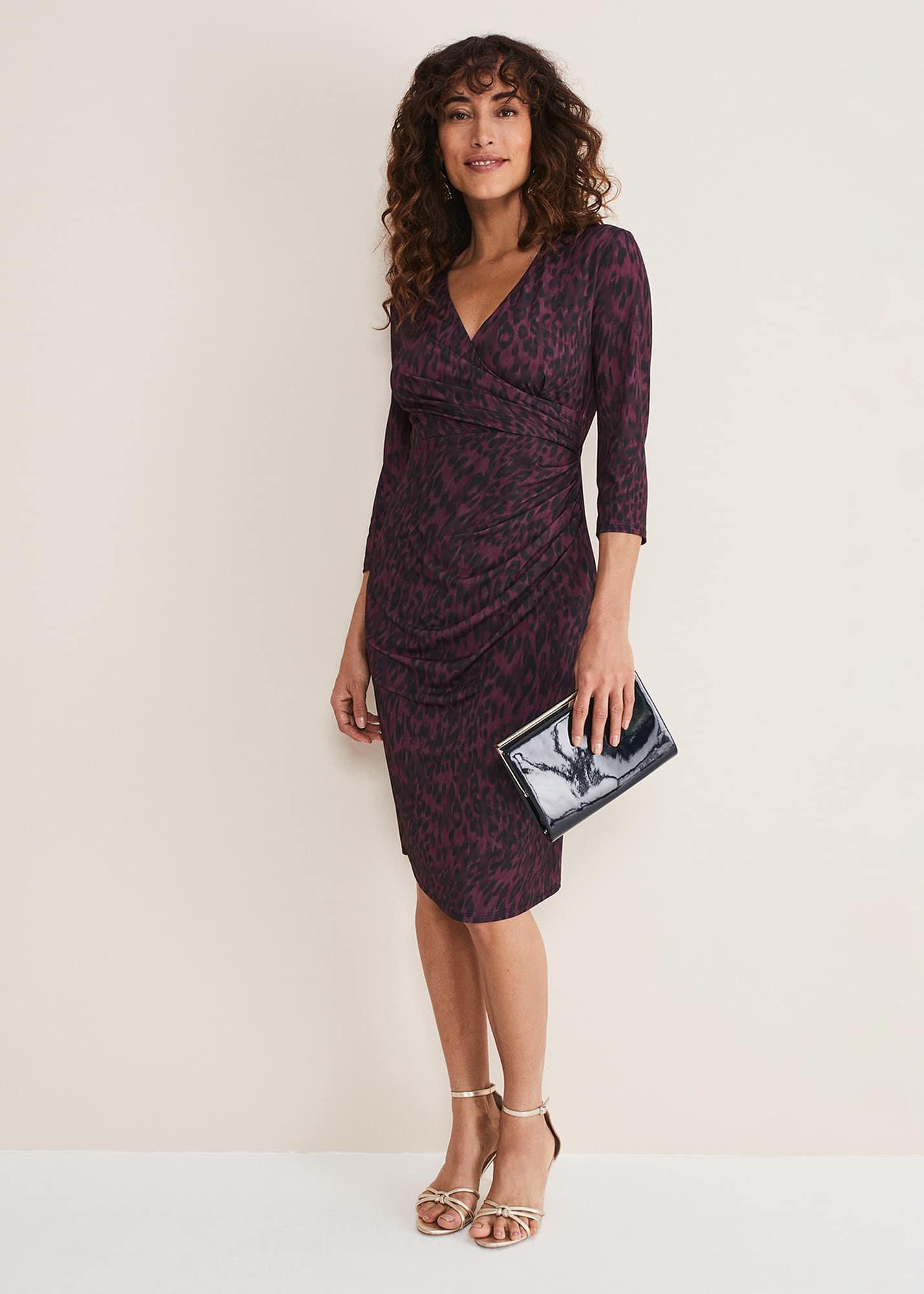 Nieve Leopard Print Dress