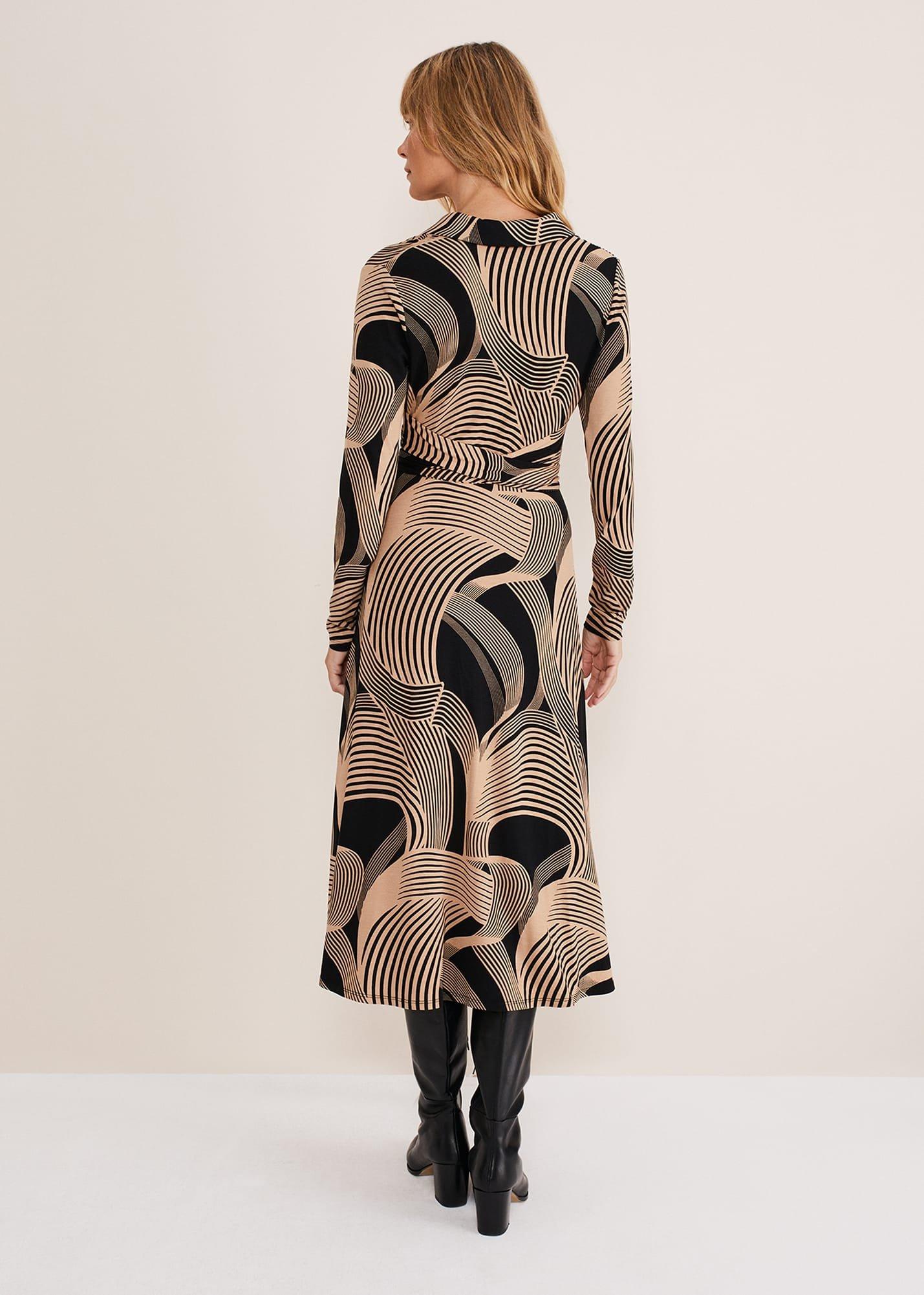 April Tie Shirt Dress
