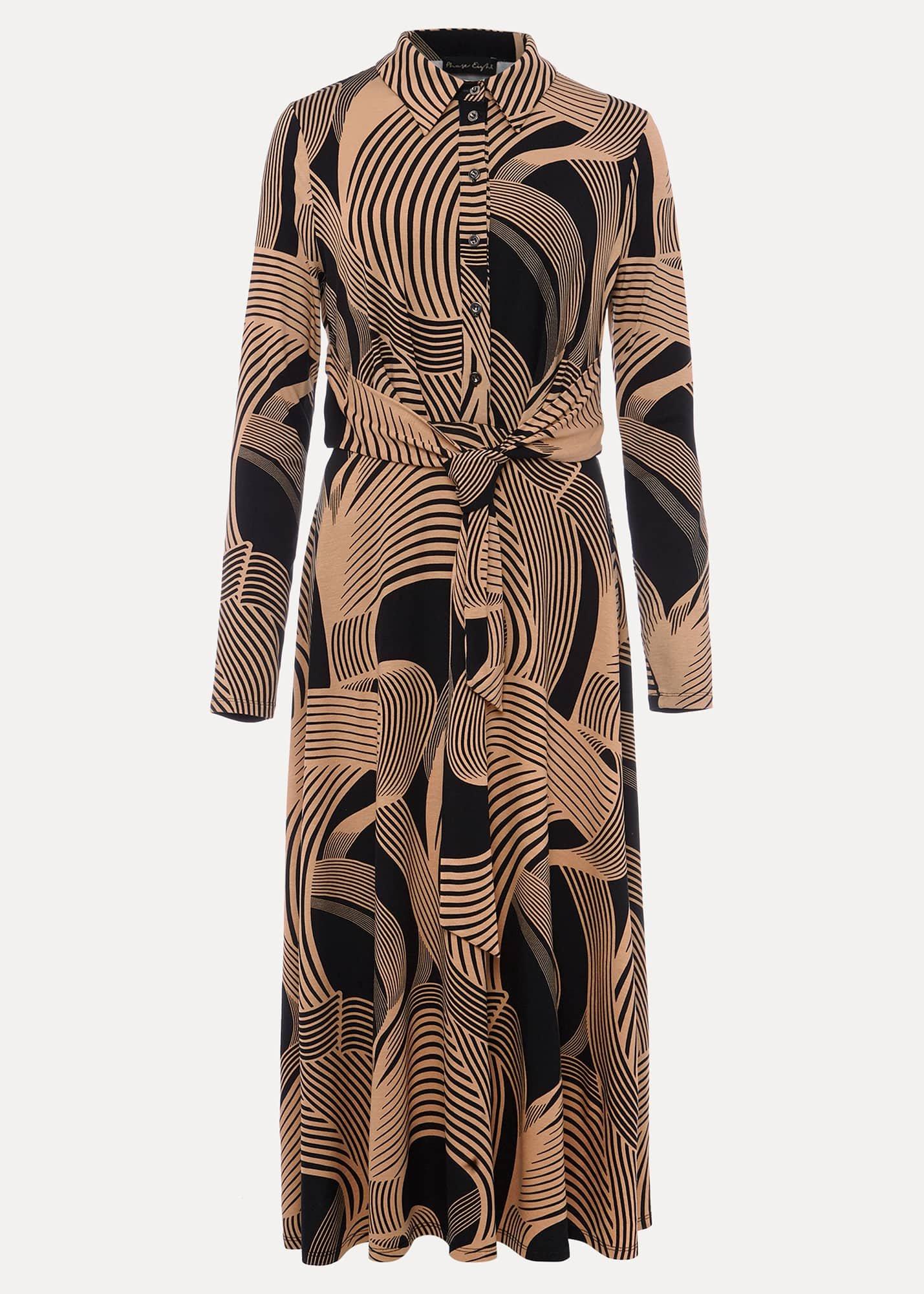 April Tie Shirt Dress