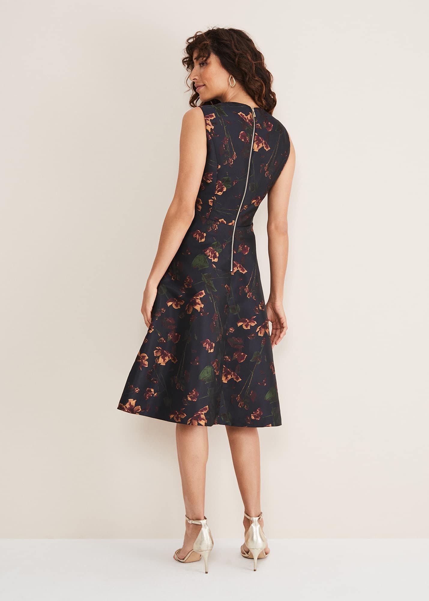 savannah-jacquard-print-dress