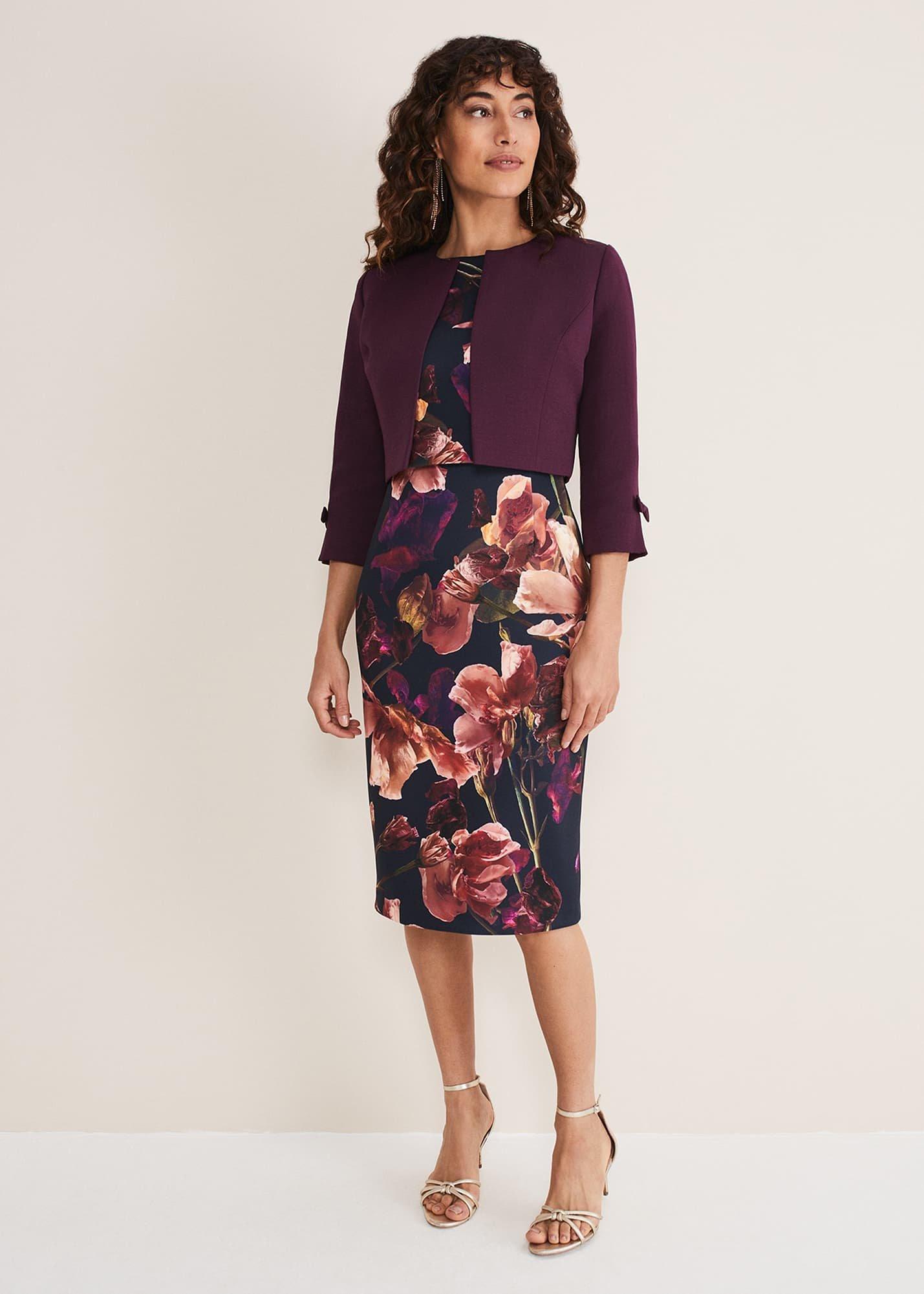 Lorna Double Layer Scuba Dress