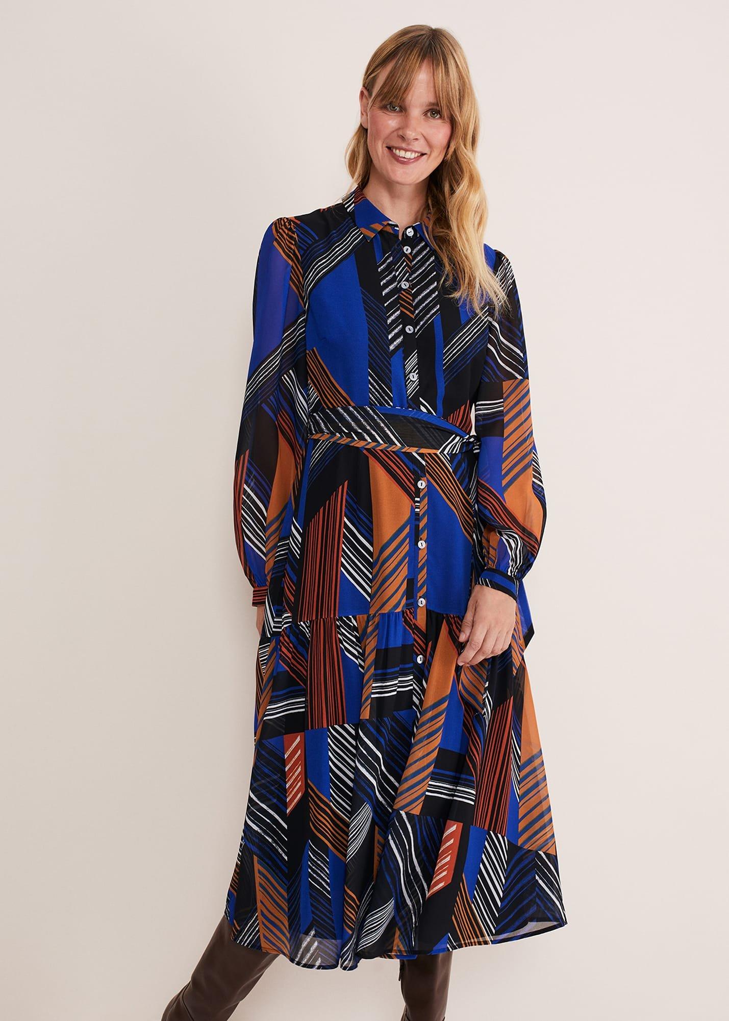 Chantilly Chiffon Shirt Dress