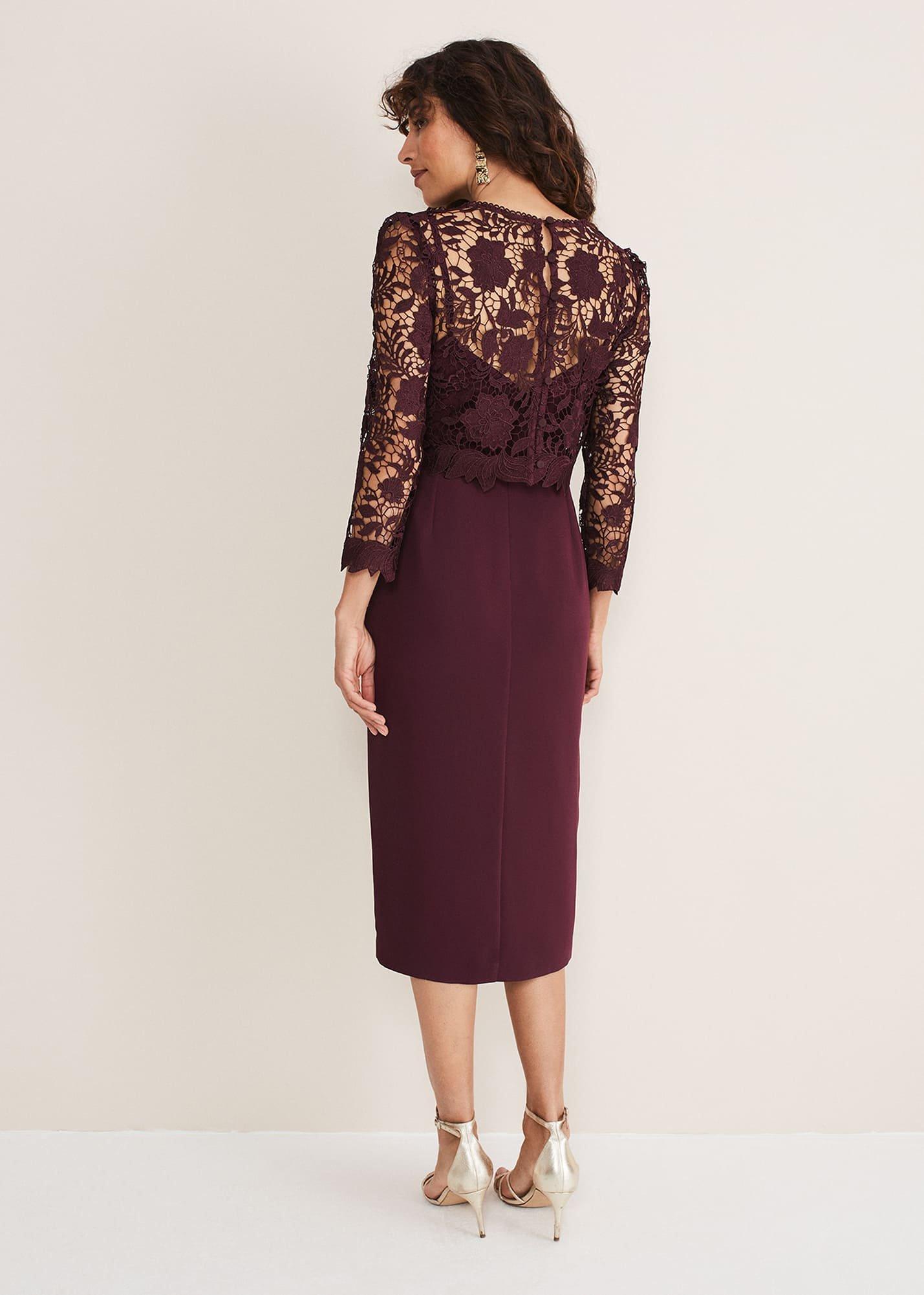 Adeline Double Layer Lace Dress