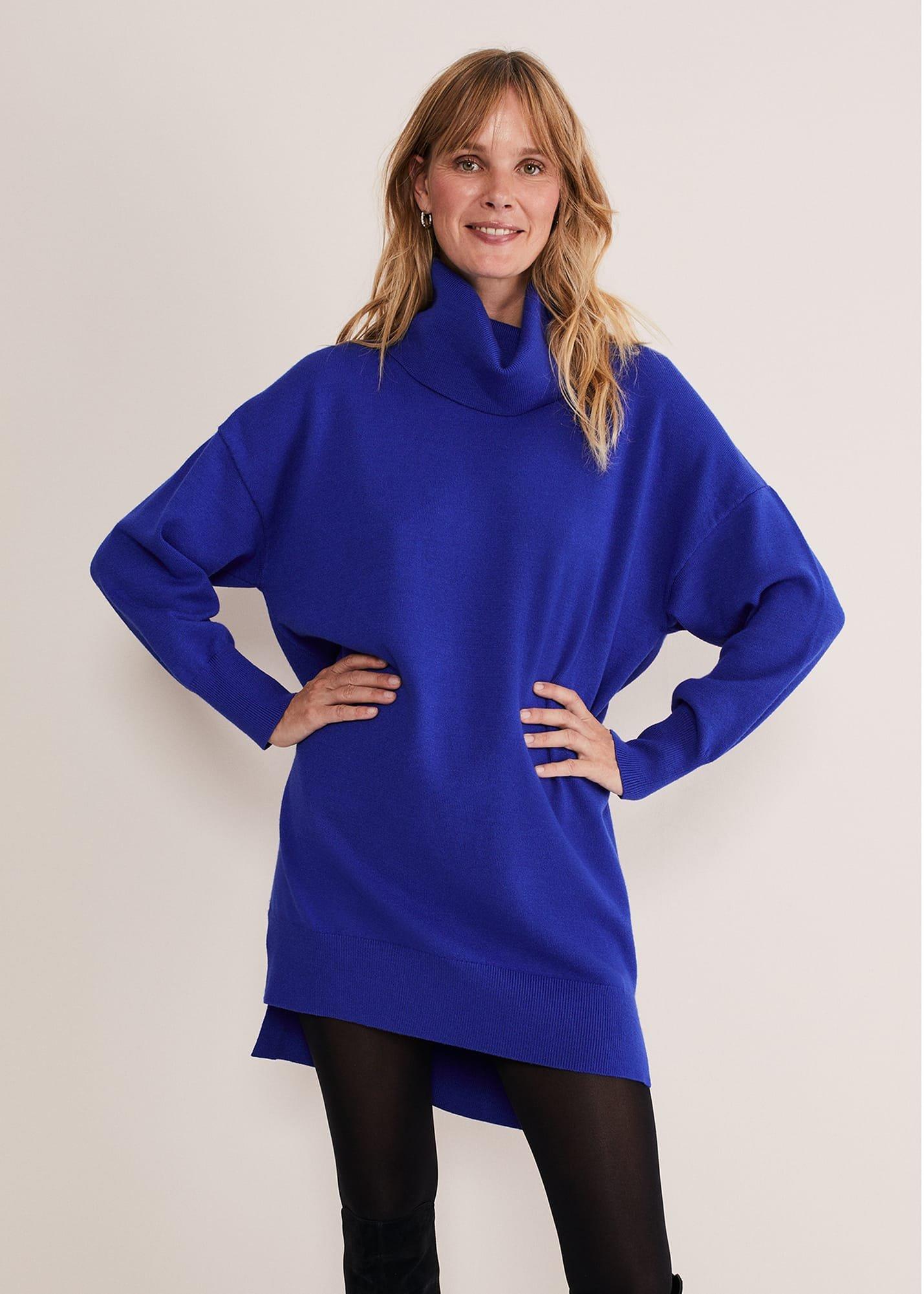Cecilia Cowl Neck Jumper Dress