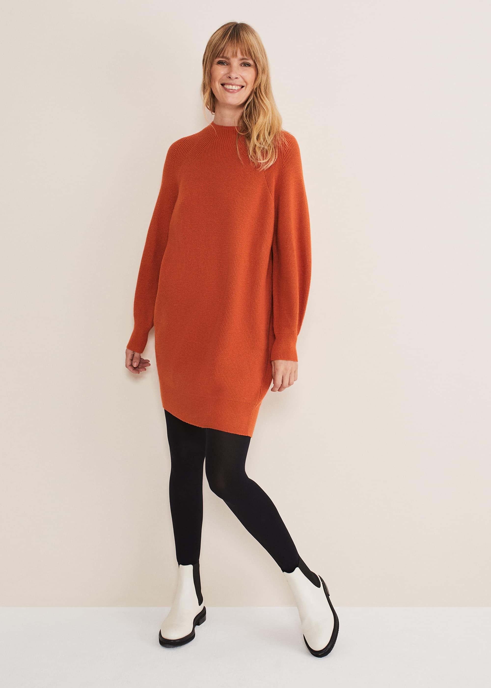 Eliana Knitted Jumper Dress