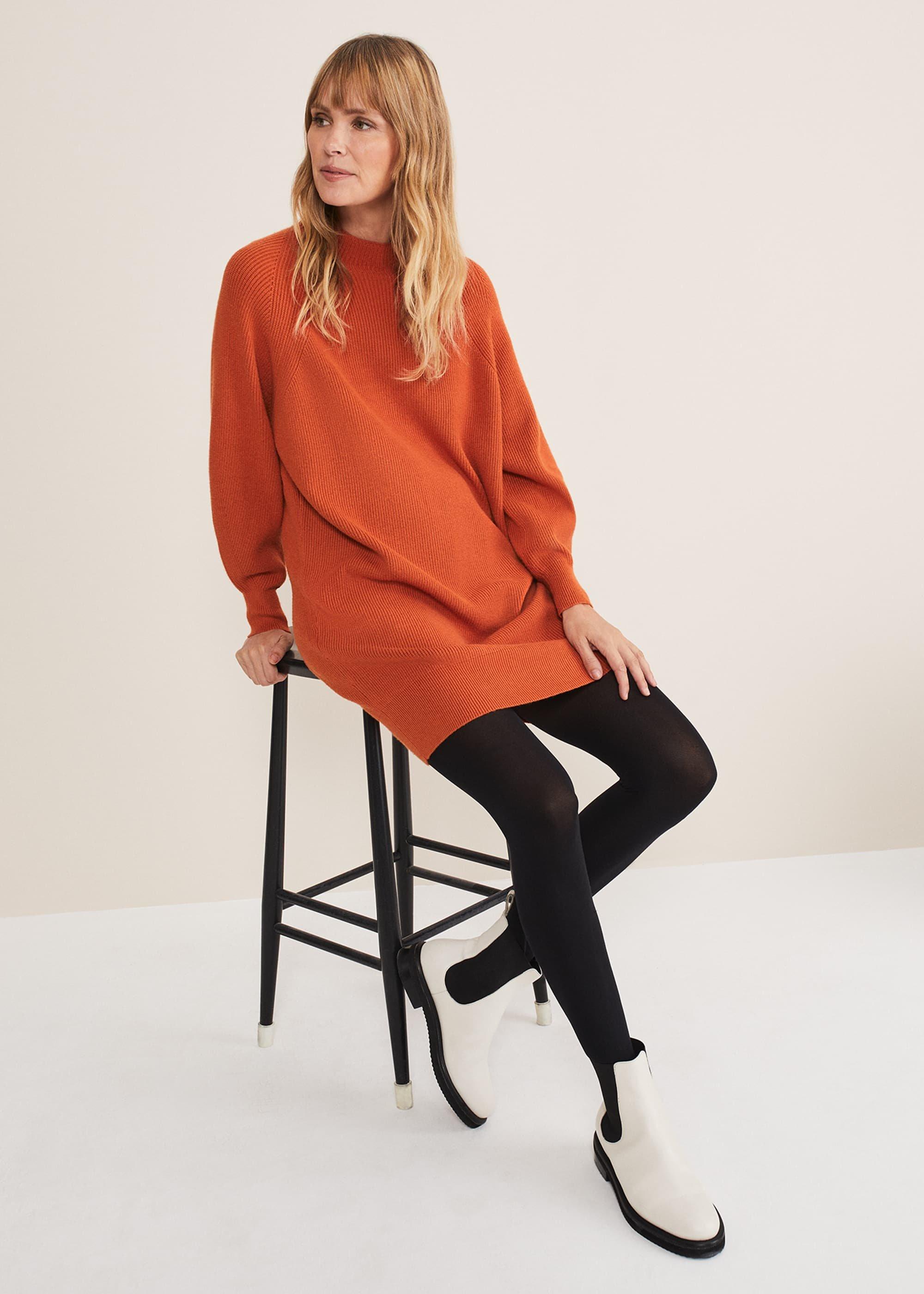 Eliana Knitted Jumper Dress