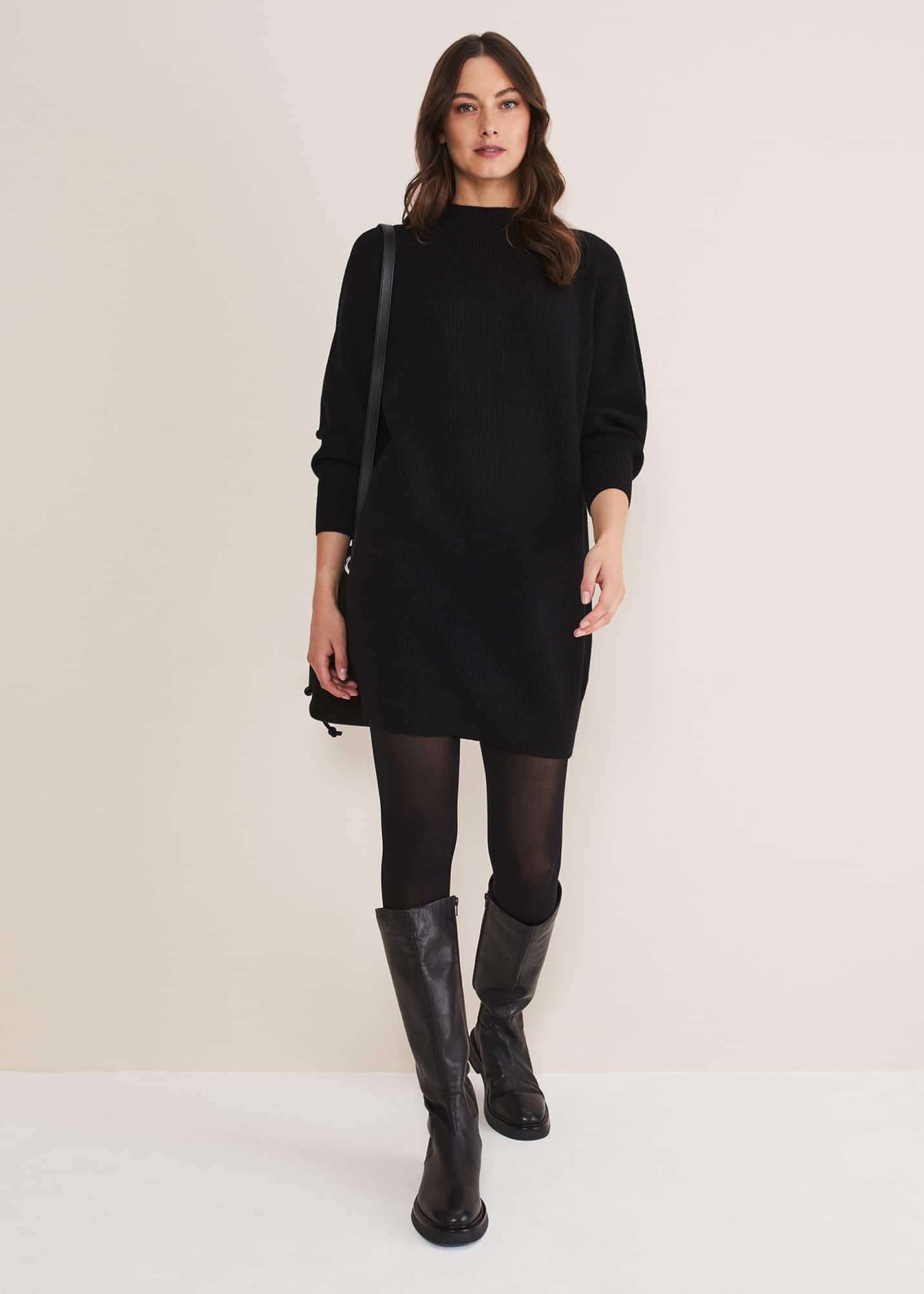 Eliana Knitted Jumper Dress