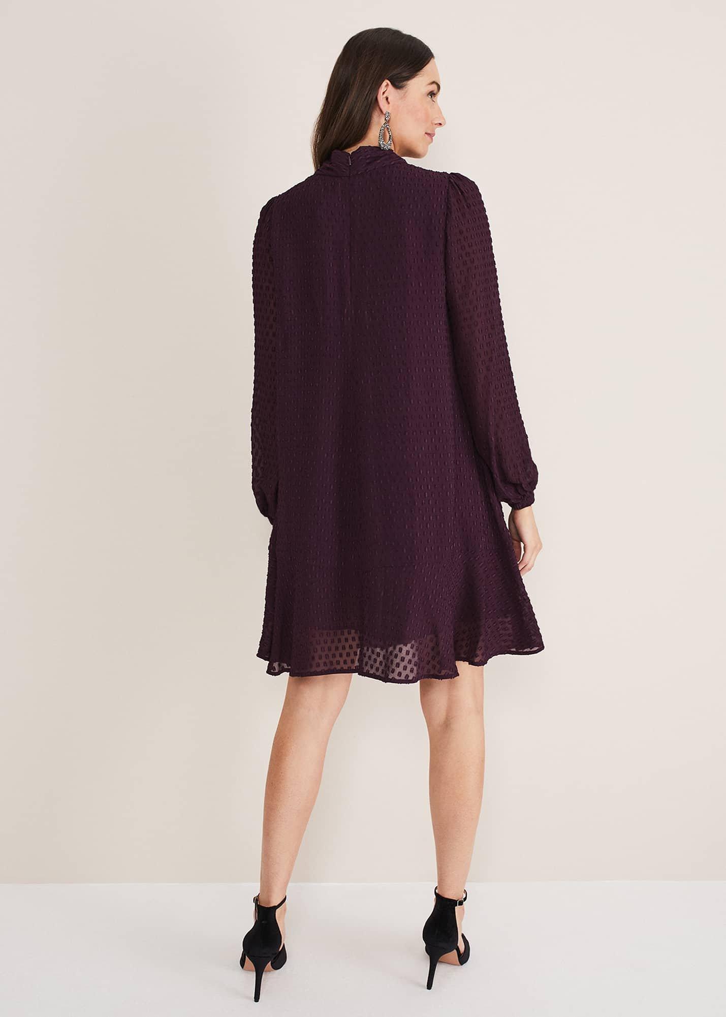 Everly Textured Swing Dress