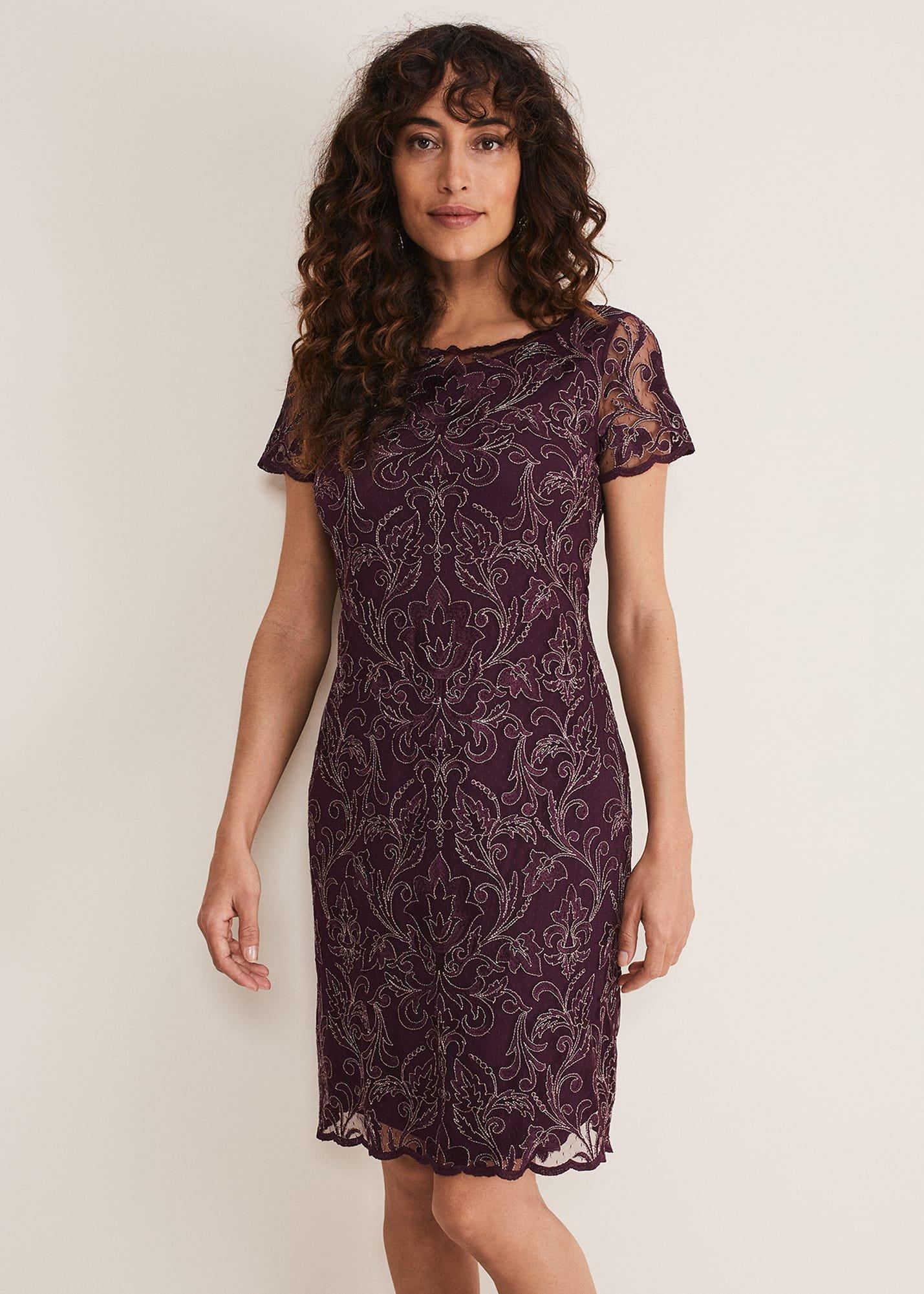 Heather Embroidered Dress