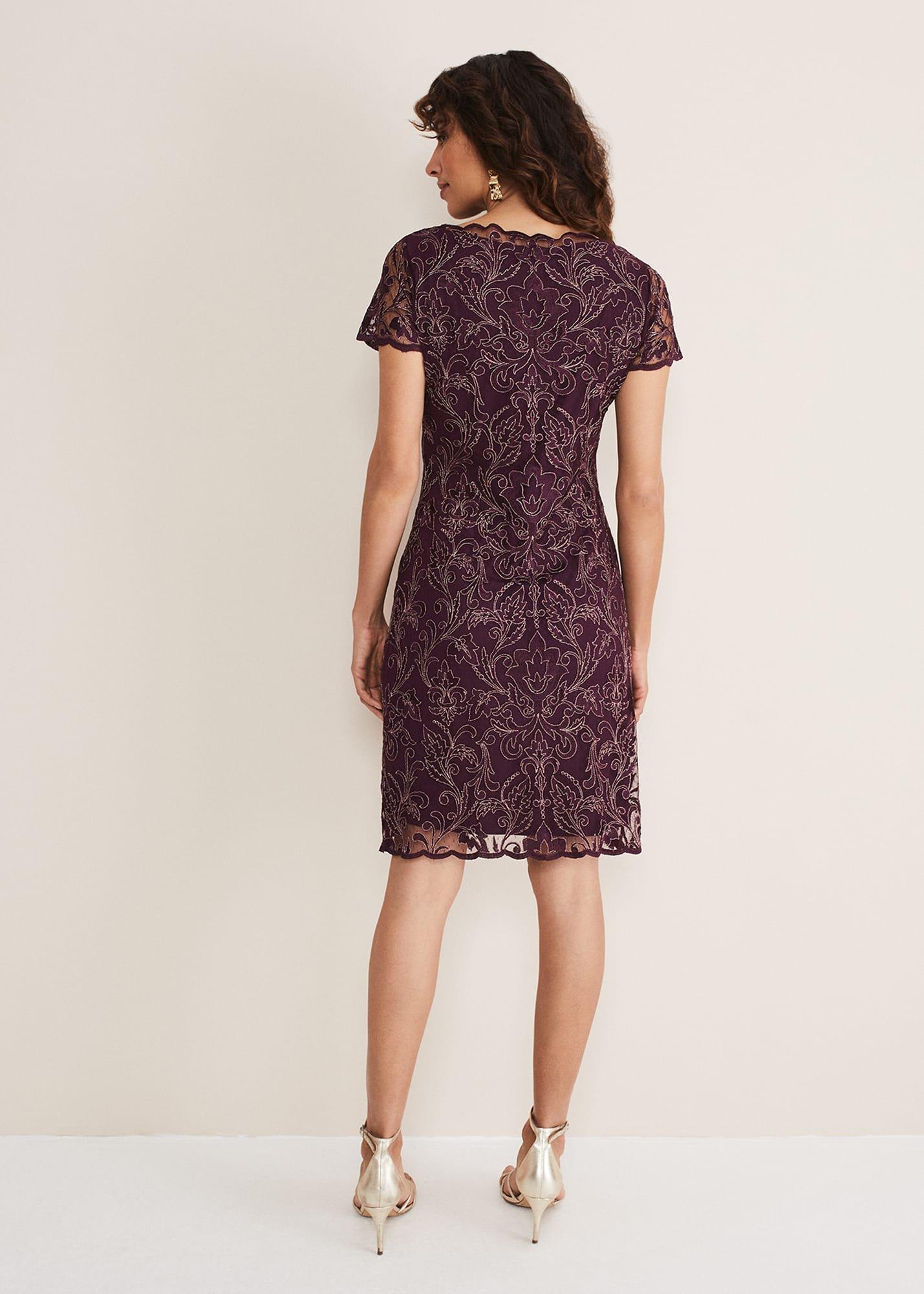 Heather Embroidered Dress