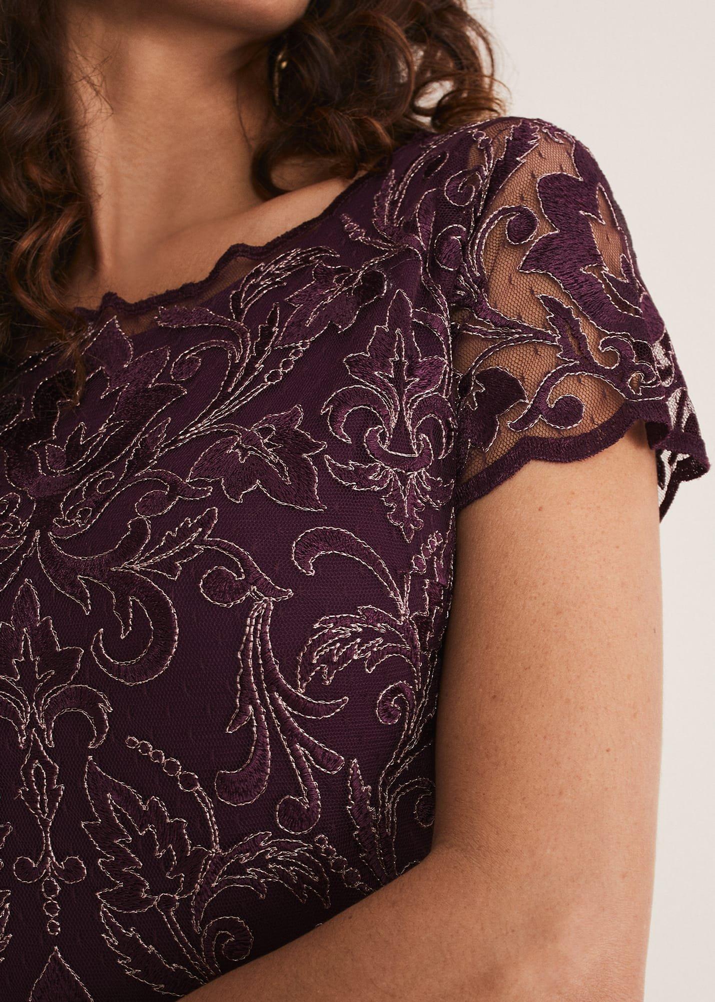 Heather Embroidered Dress