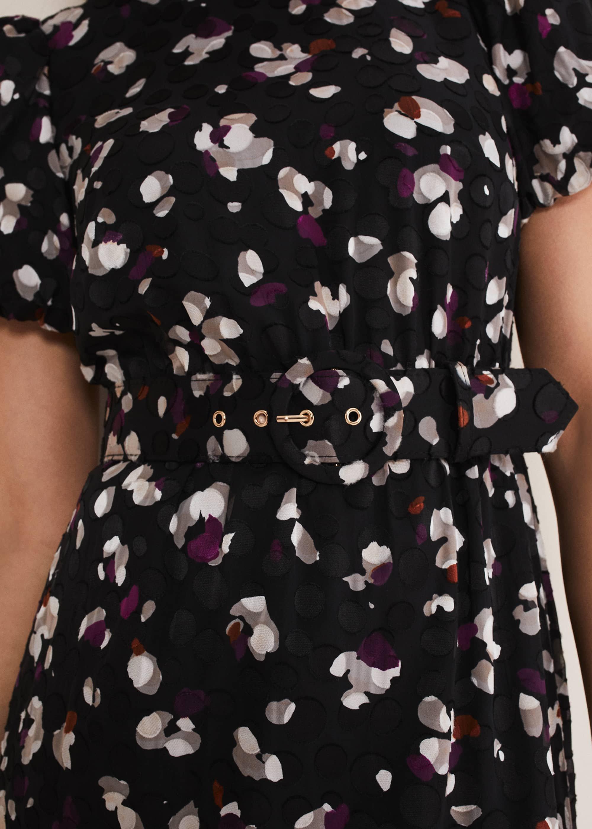 Kensley Print Puff Sleeve Dress