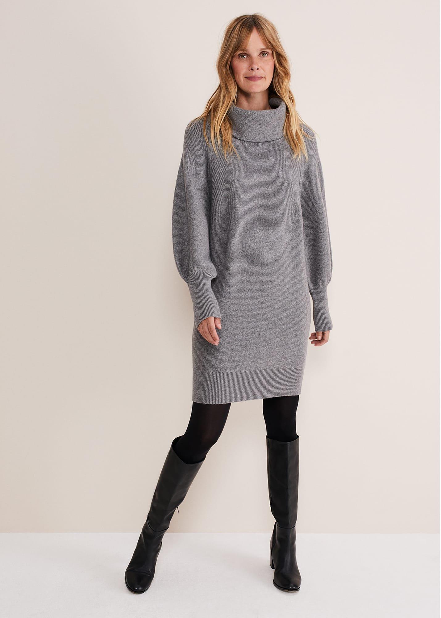Dahlie Knitted Chunky Jumper Dress