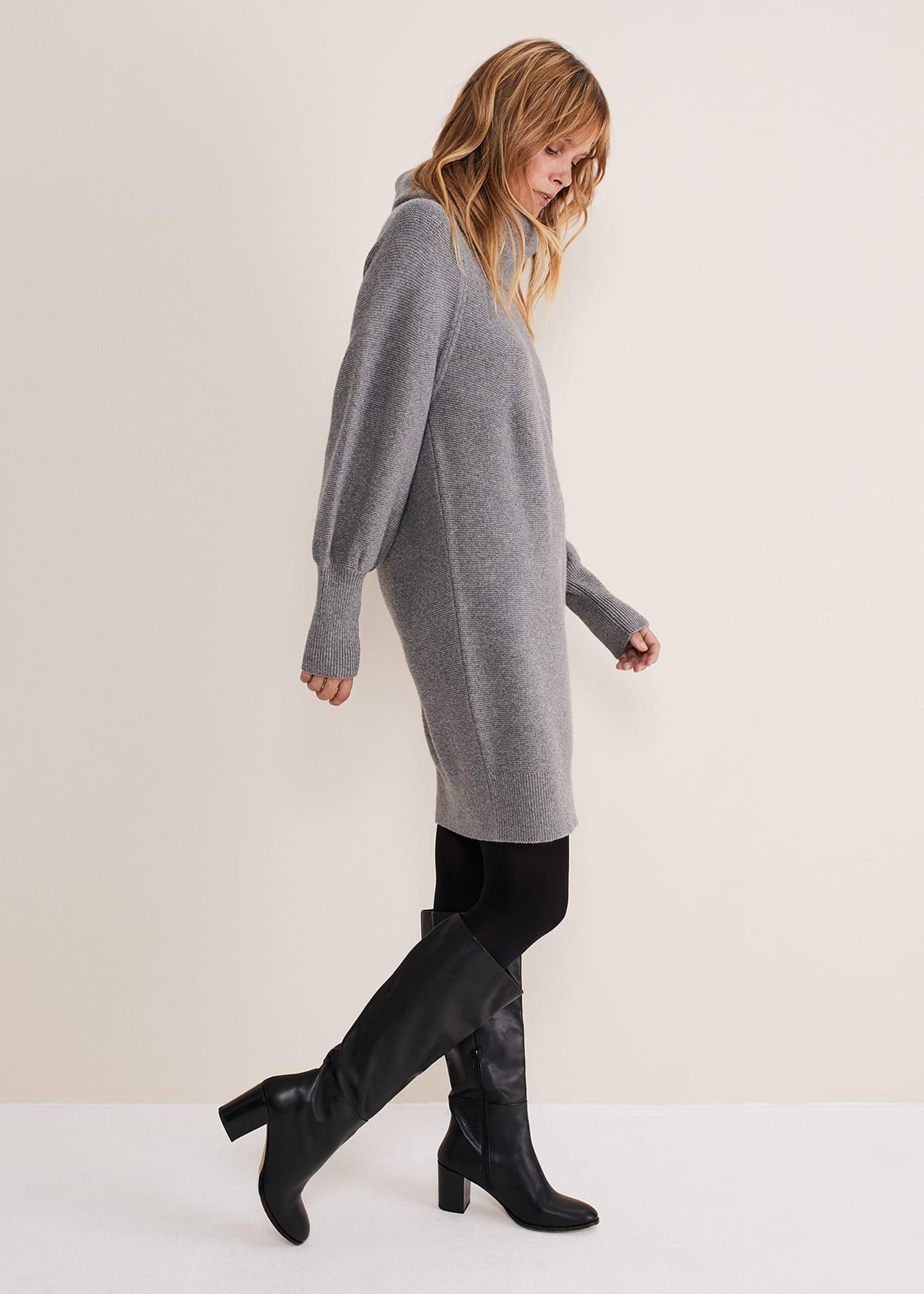 Dahlie Knitted Chunky Jumper Dress