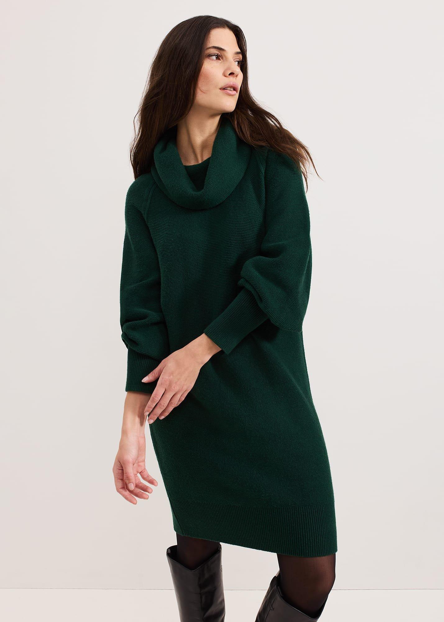 Dahlie Knitted Chunky Jumper Dress