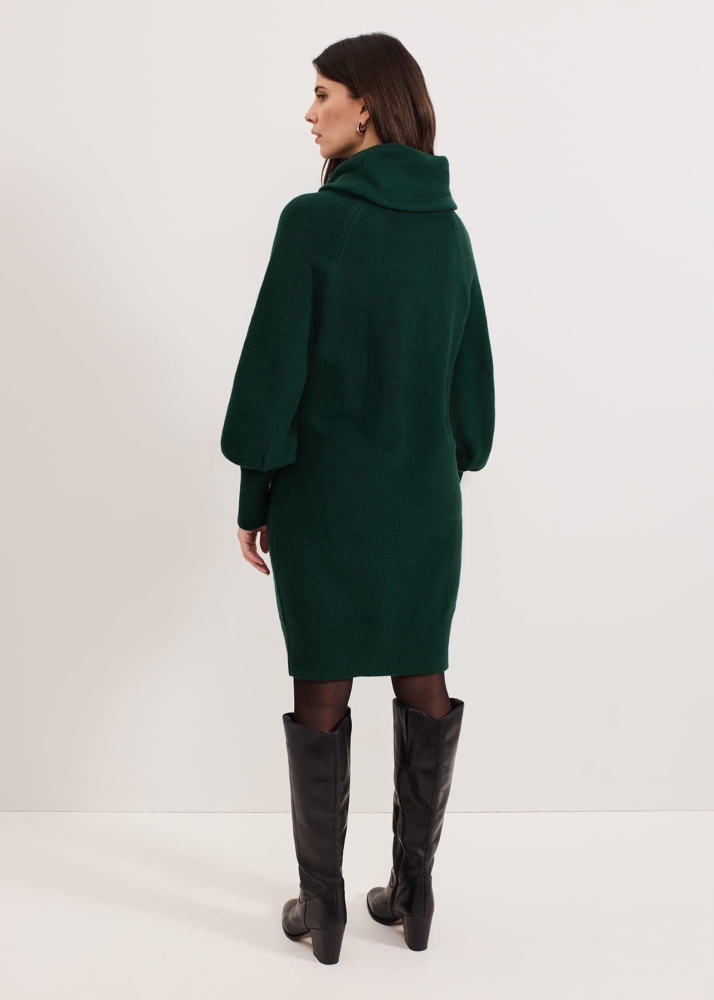 Dahlie Knitted Chunky Jumper Dress