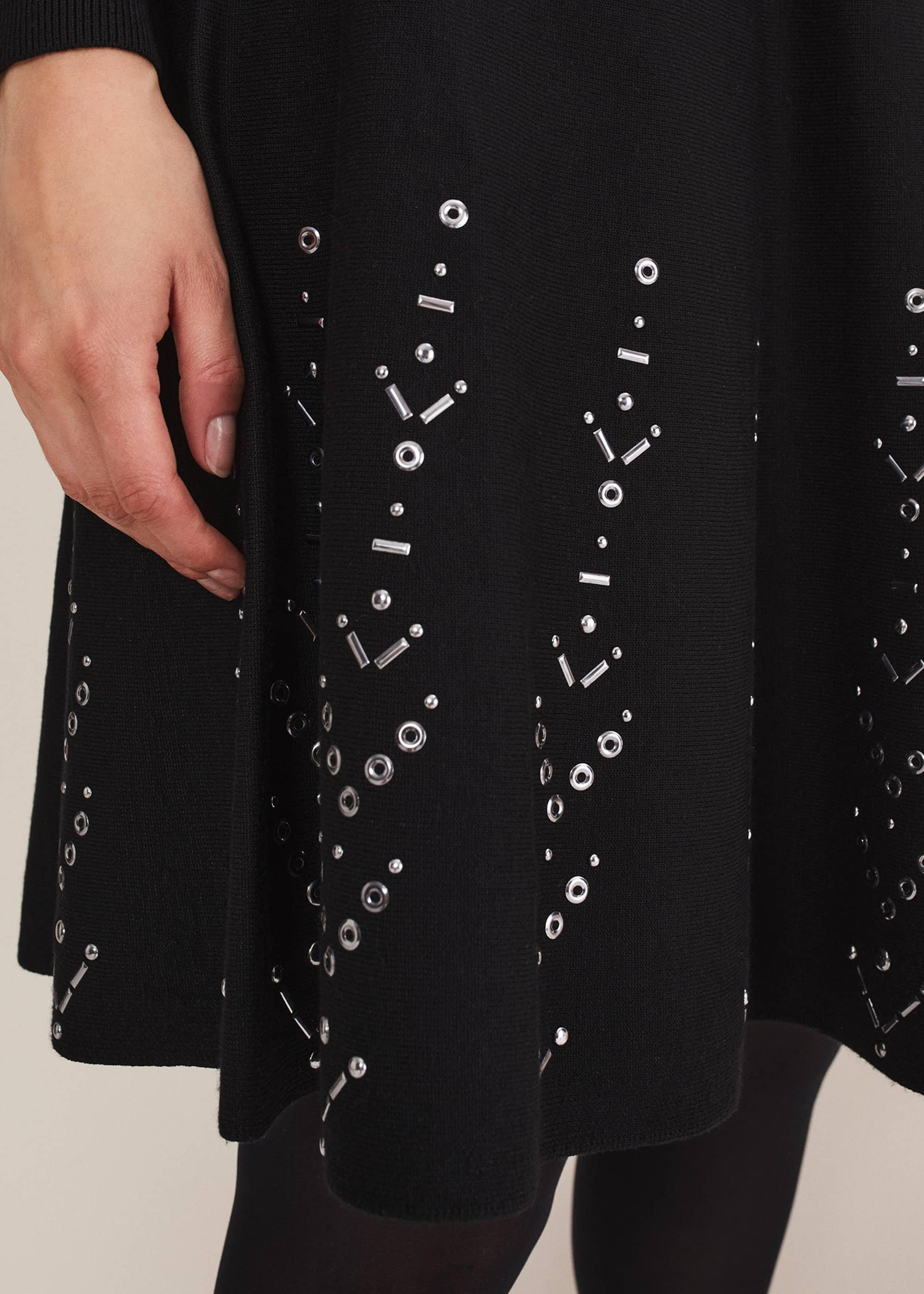 Marley Metal Work Detail Knit Dress