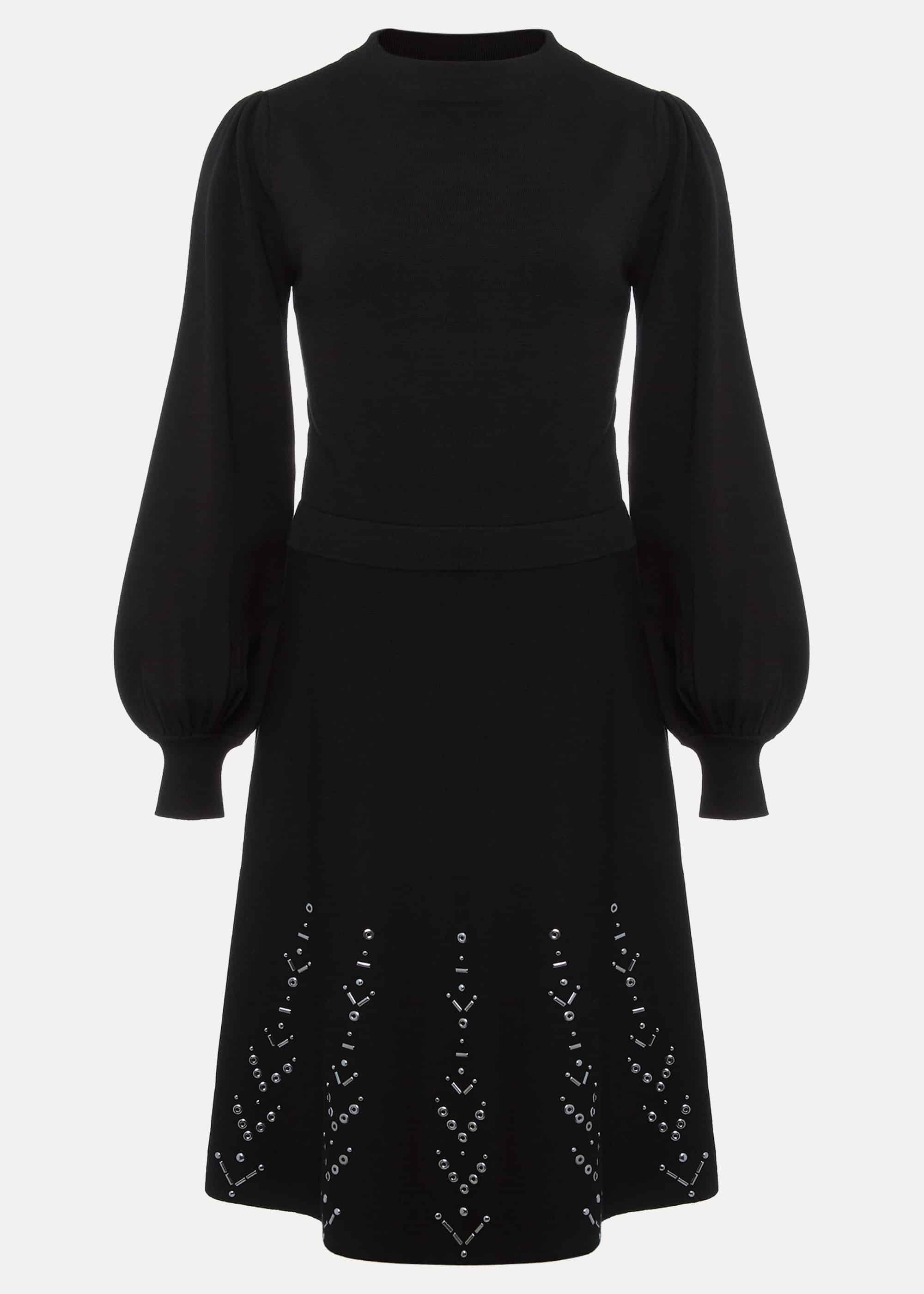 Marley Metal Work Detail Knit Dress