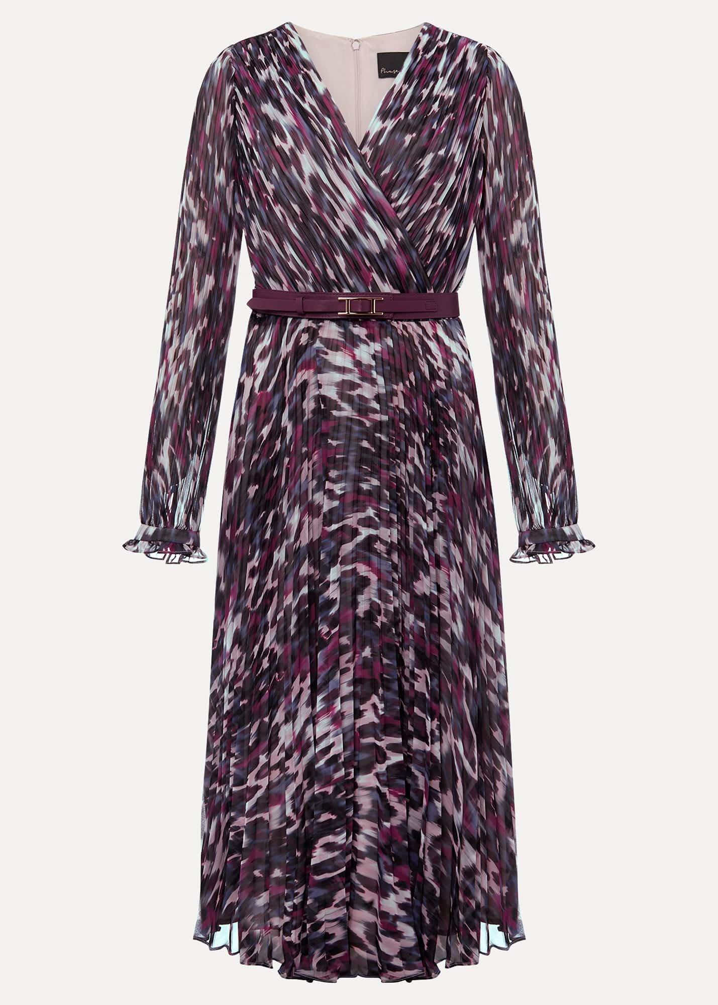 Eloise Animal Pleated Dress