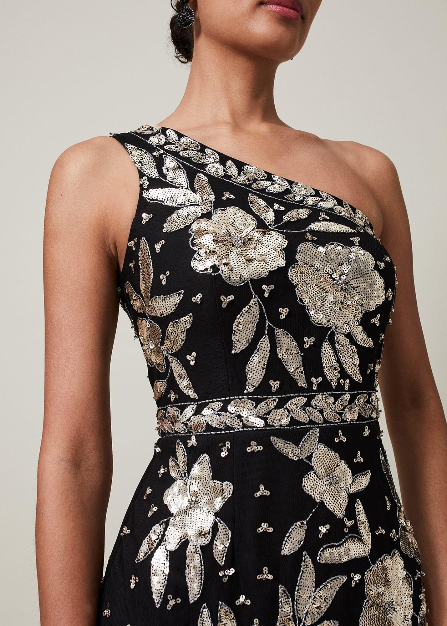 Serafina Embellished Maxi Dress
