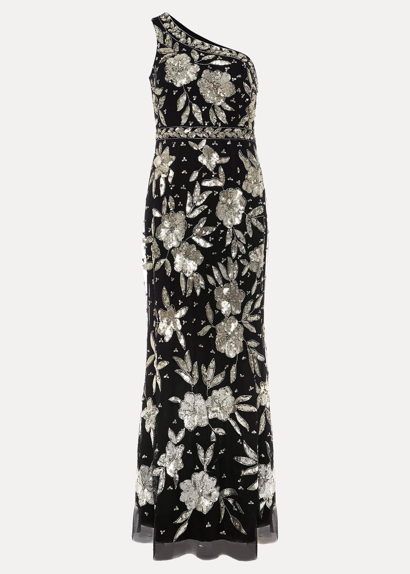 Serafina Embellished Maxi Dress