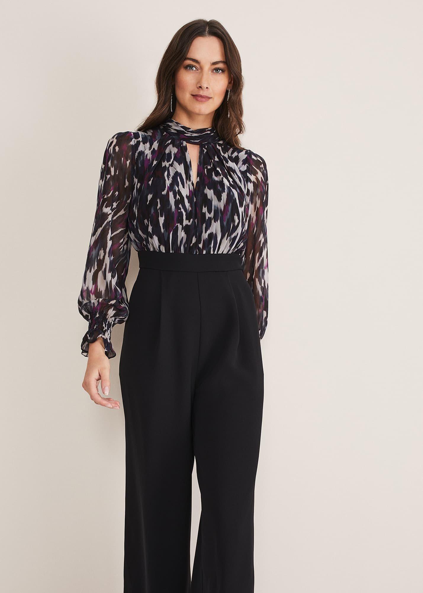 Millicent Print Jumpsuit