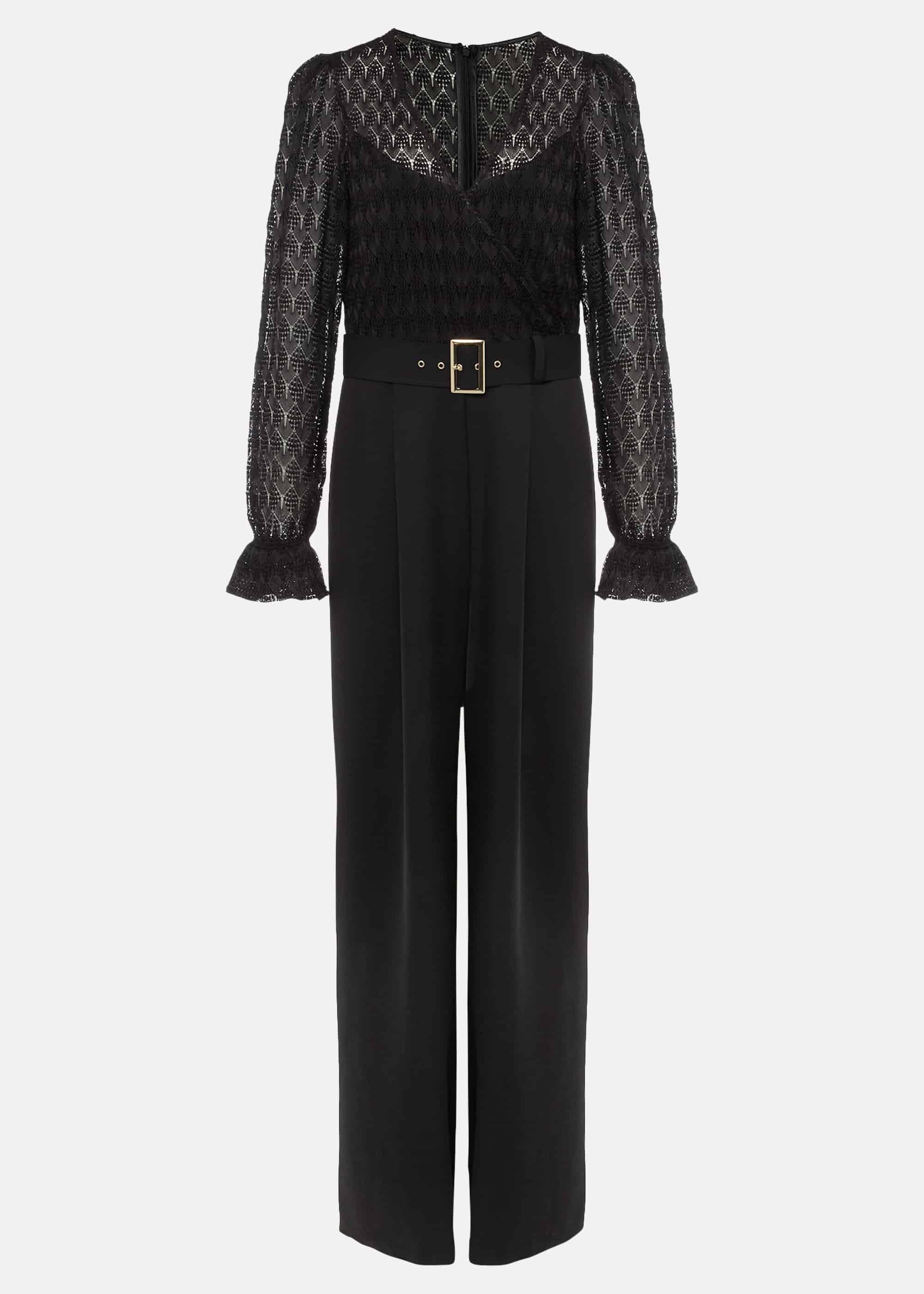 Carly Lace Long Sleeve Jumpsuit