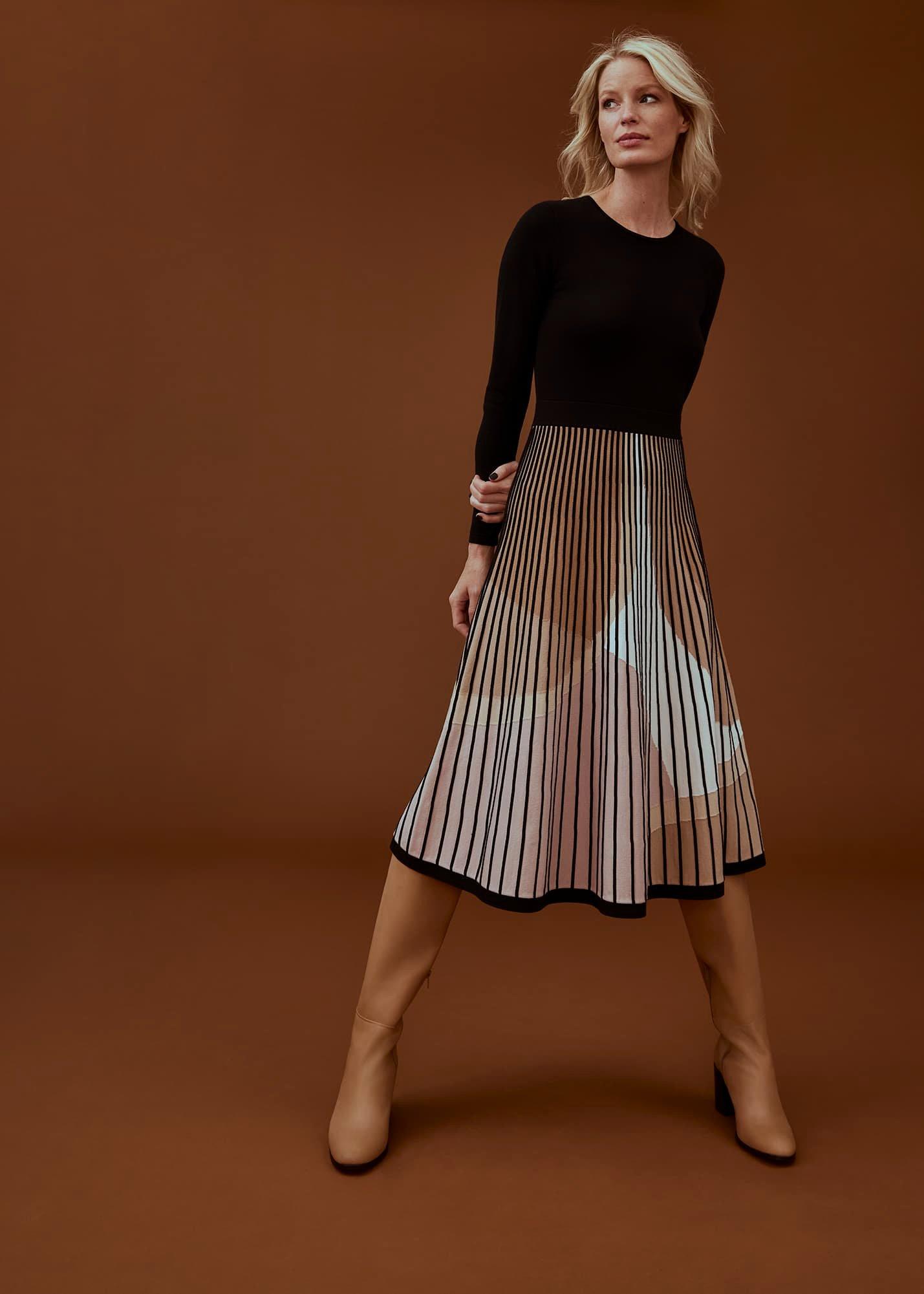 Silvia Fit And Flare Dress