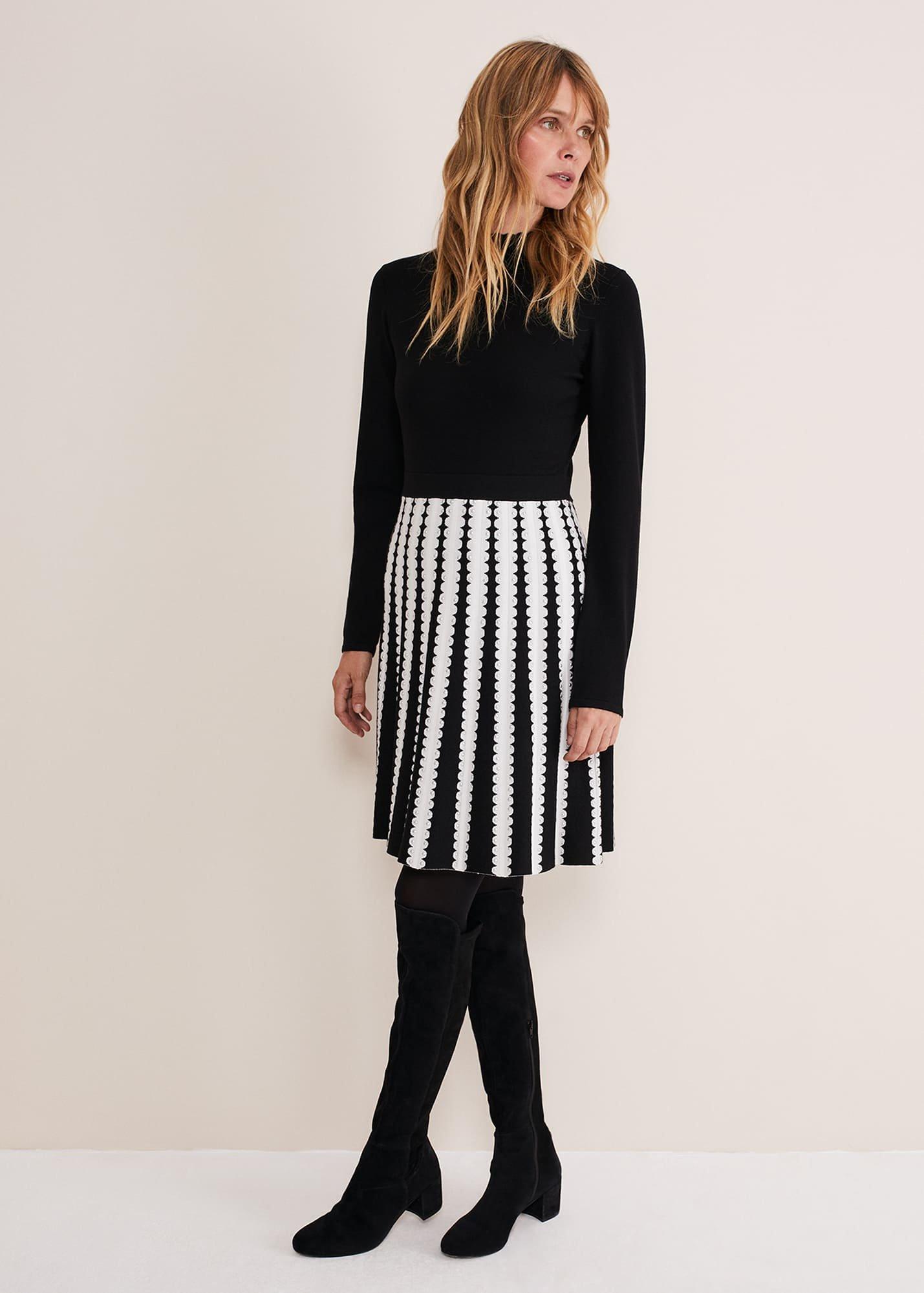 Frankie Scallop Hem Dress