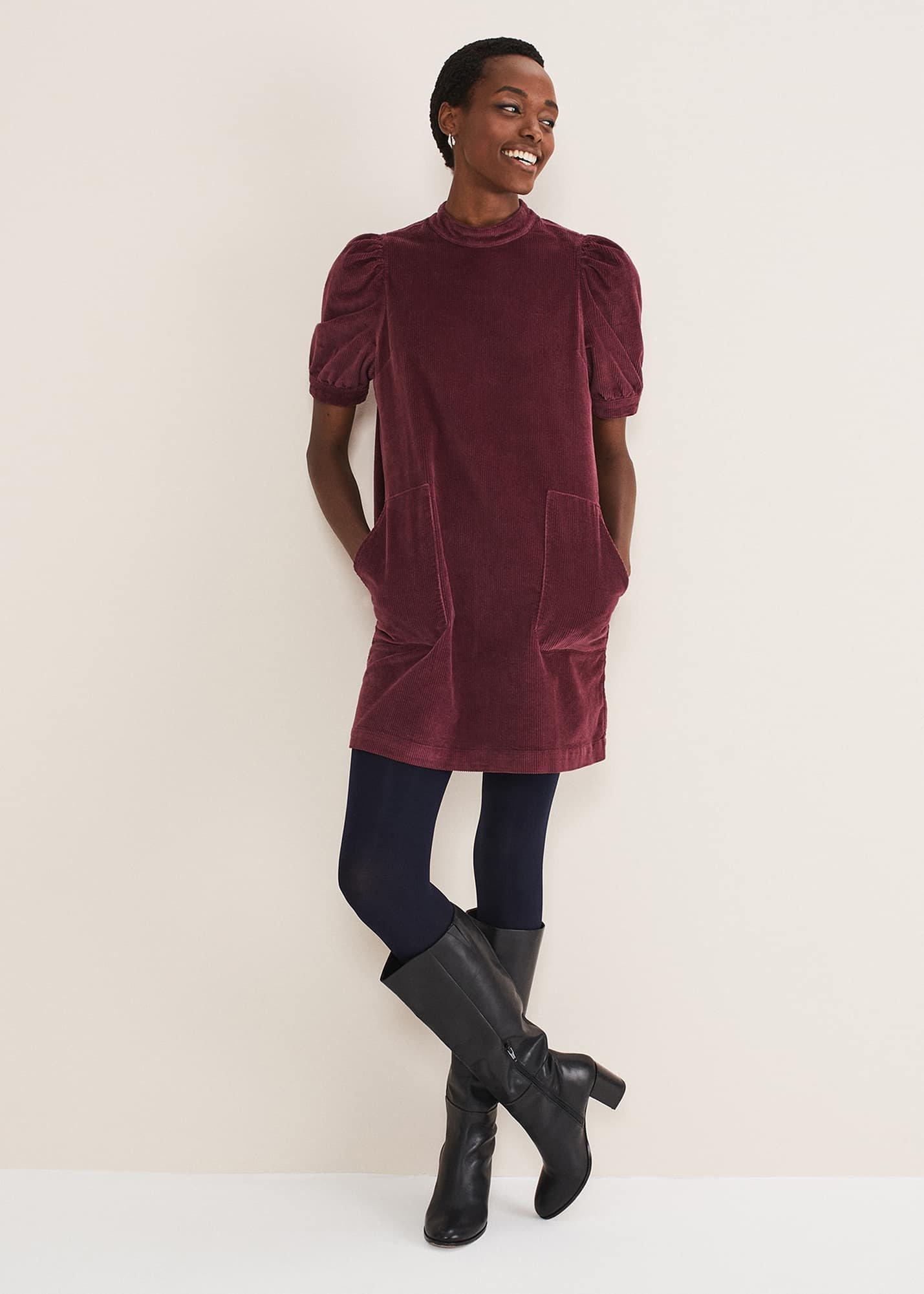 Elektra Corduroy Dress